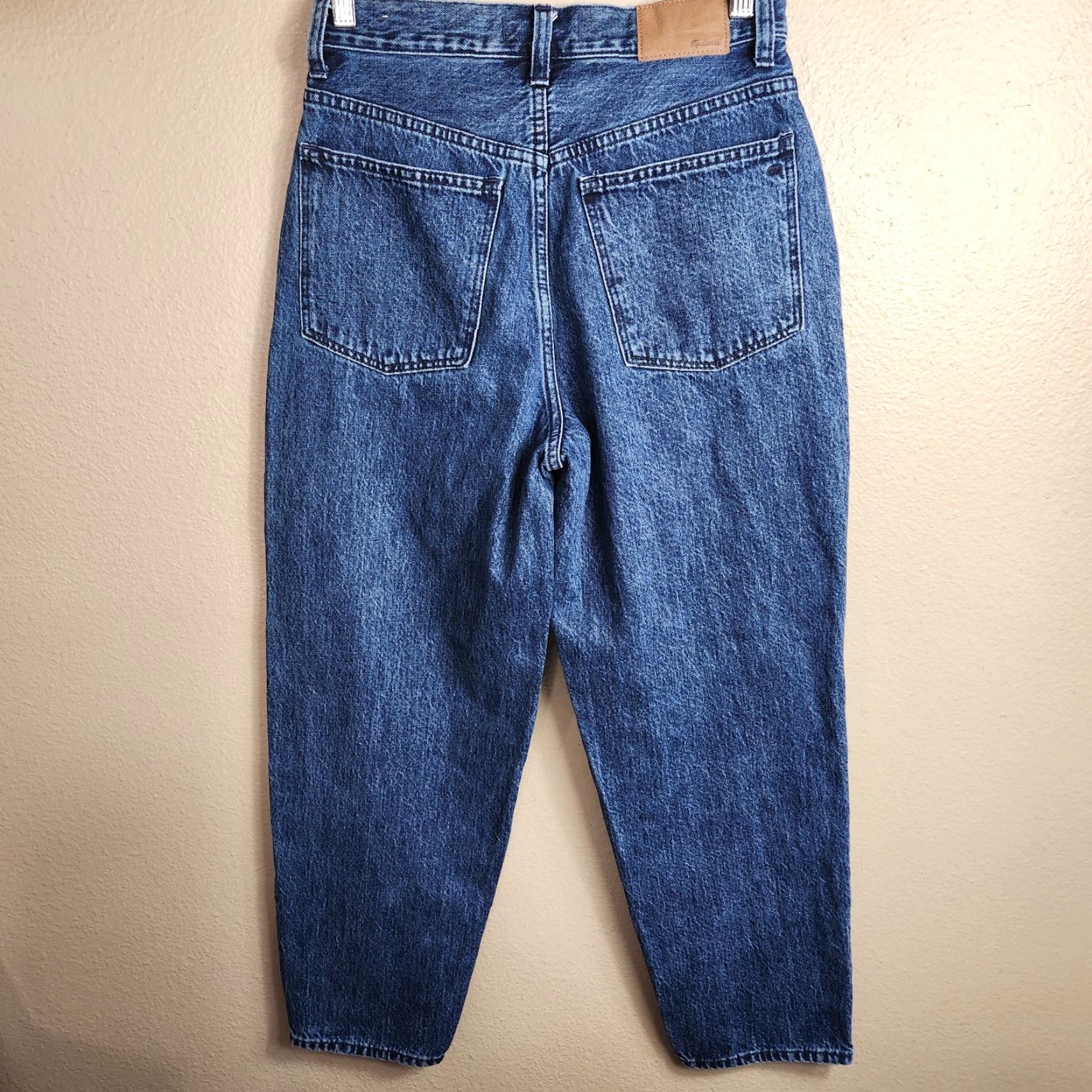Madewell Madewell Womens Jeans 26 Rigid High Rise Balloon Sanford Wash Size 26" / US 2 / IT 38 - 7 Thumbnail