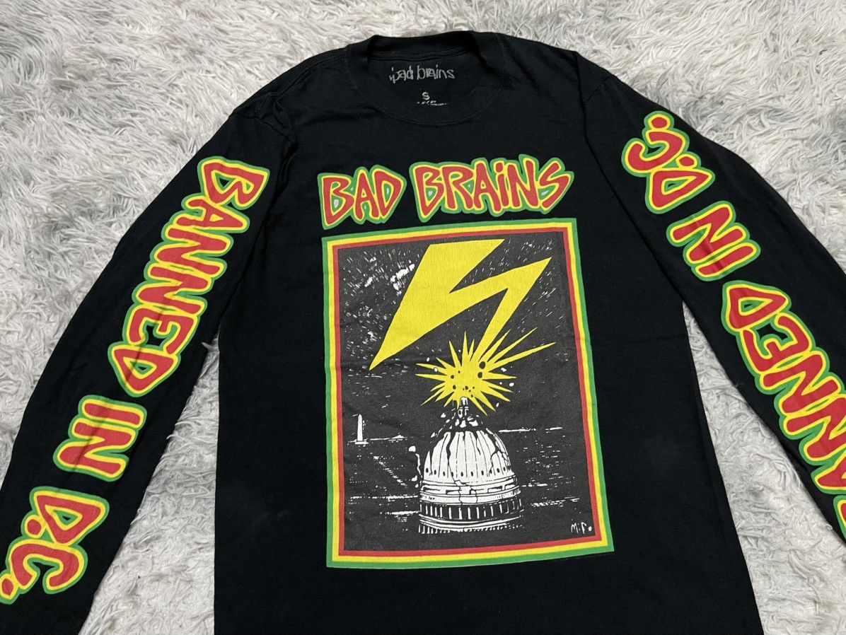 Band Tees 2000s BAD BRAINS HARD CORE PUNK VINTAGE BAND TEES Size US S / EU 44-46 / 1 - 5 Thumbnail