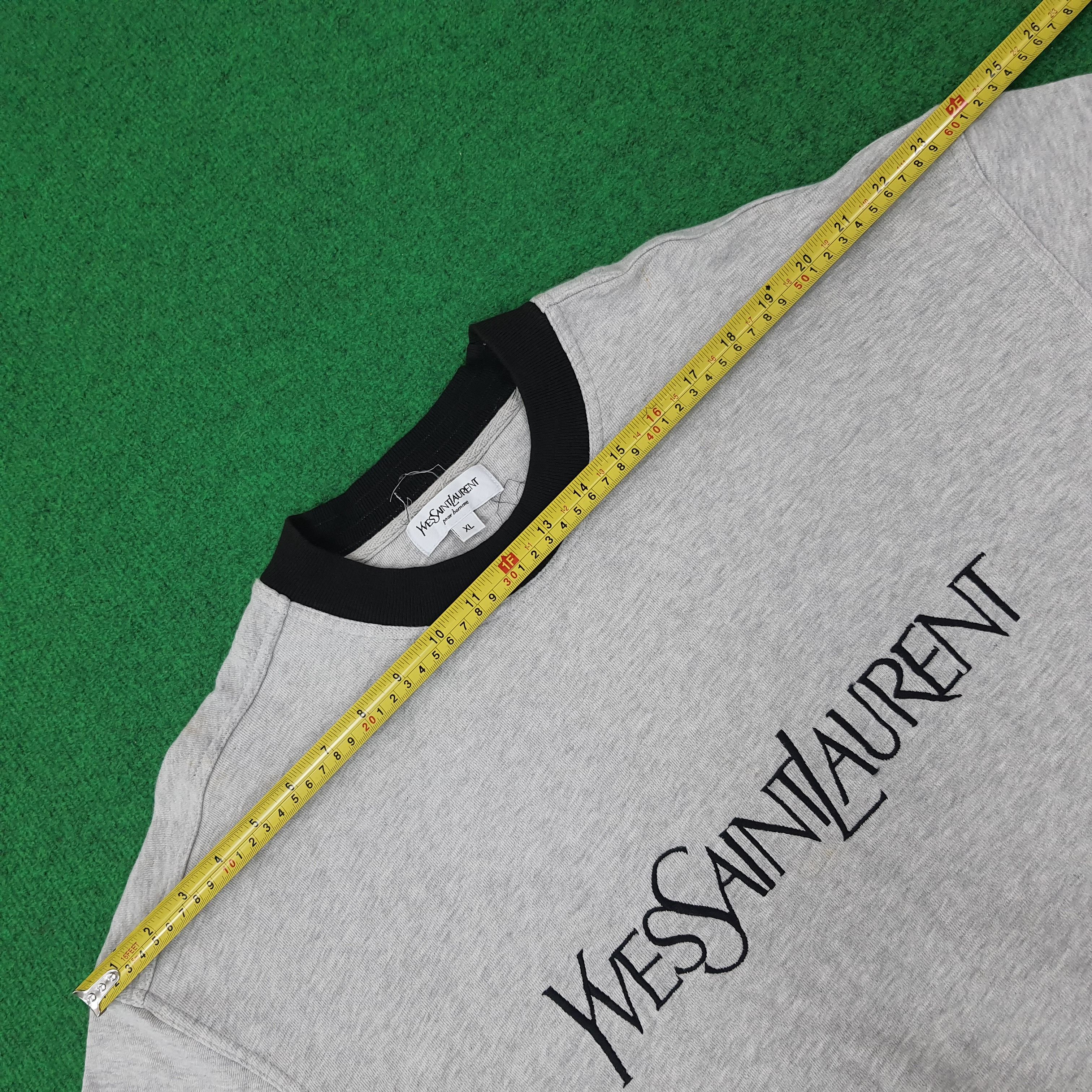 Yves Saint Laurent Vintage YSL Yves Saint Laurent Luxury Brand Tshirt C223N75 Size US XL / EU 56 / 4 - 8 Thumbnail