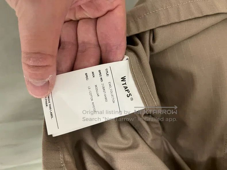Wtaps Wtaps Ten-Pocket Jacket, Khaki Color Coat Size US M / EU 48-50 / 2 - 8 Thumbnail
