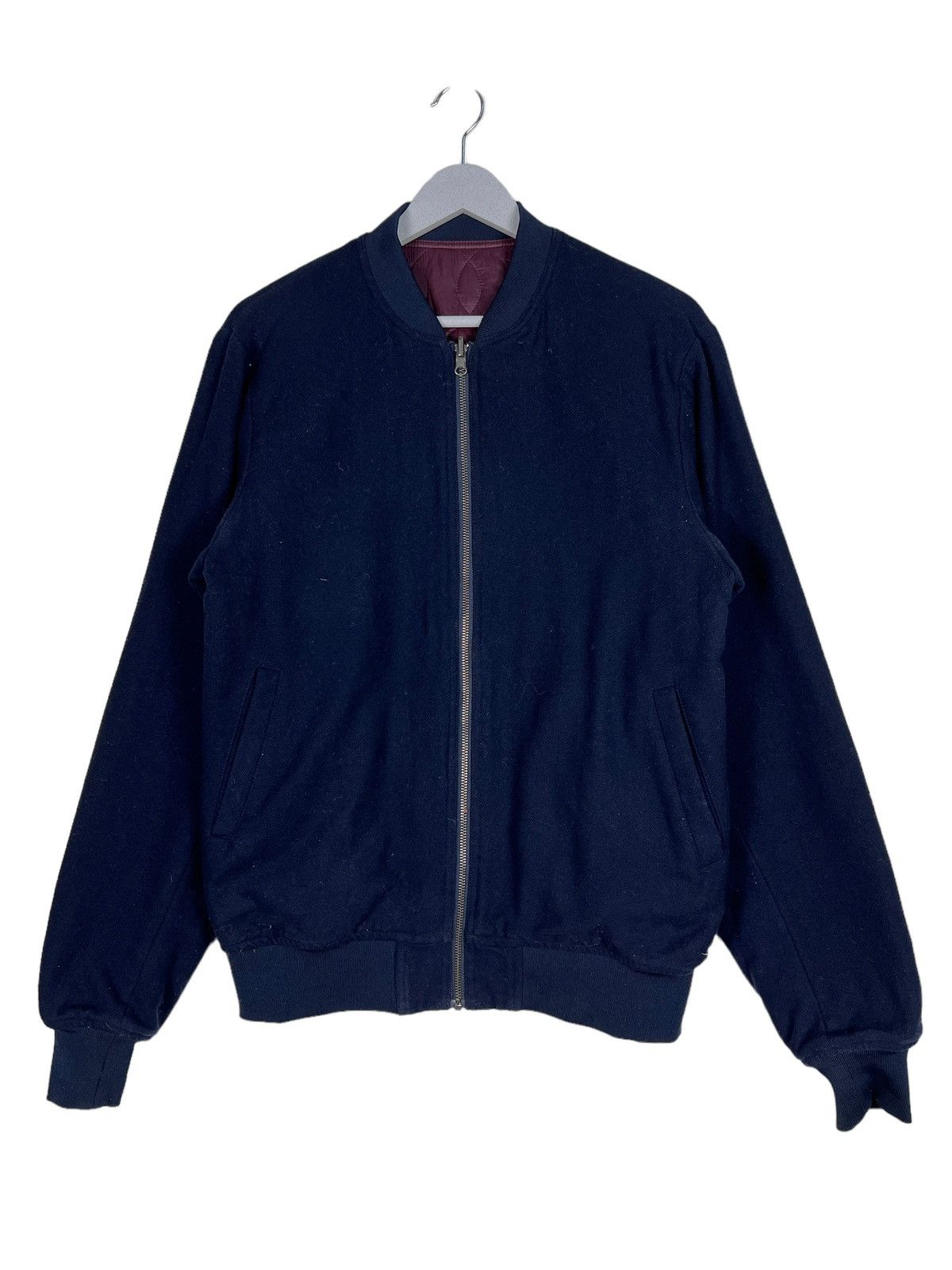URBAN RESEARCH DOORS 🔥 URBAN RESEARCH REVERSIBLE BOMBER JACKET Size US M / EU 48-50 / 2 - 3 Thumbnail