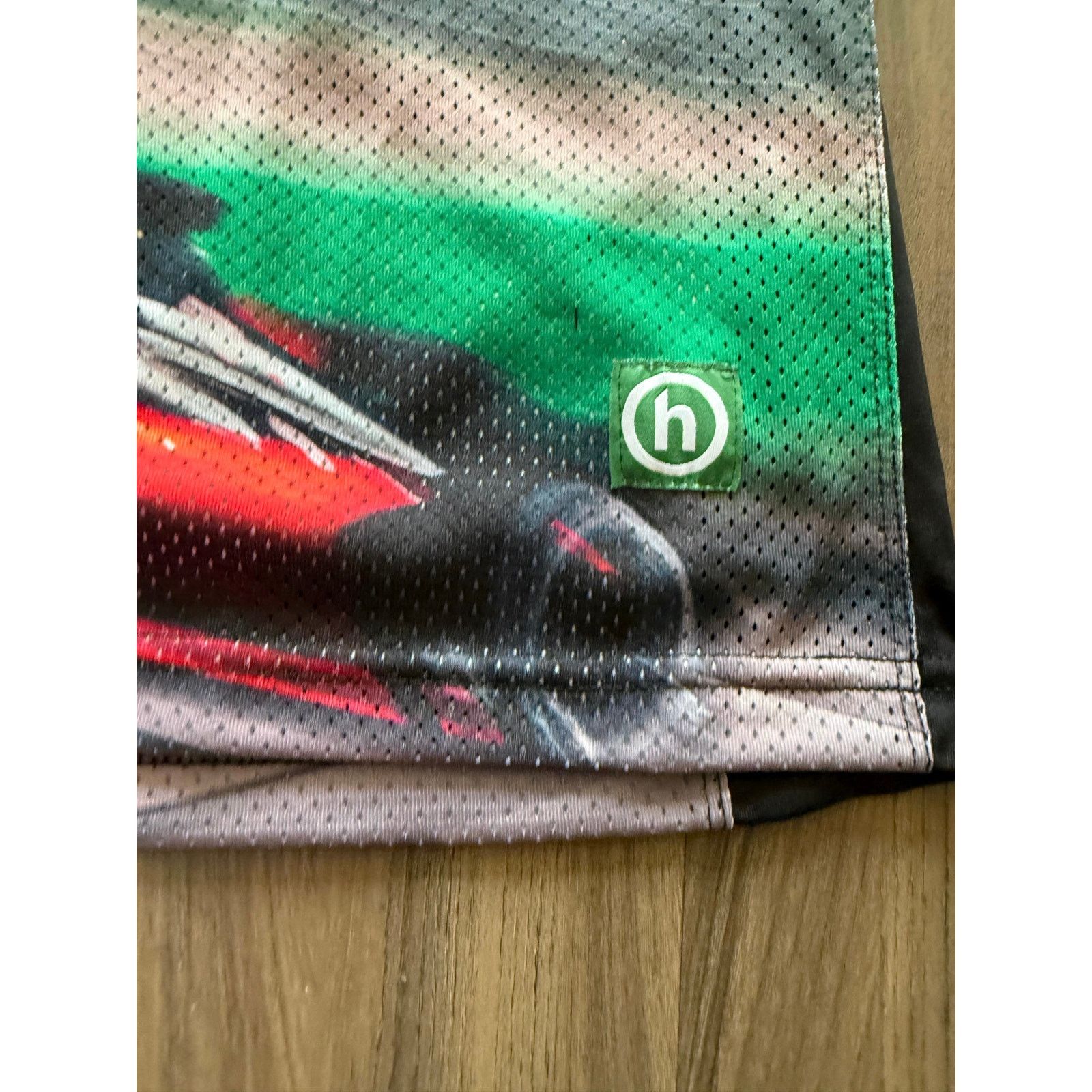 HIDDEN Hidden NY F1 Racing Mesh Jersey Black Teal Size US L / EU 52-54 / 3 - 5 Thumbnail