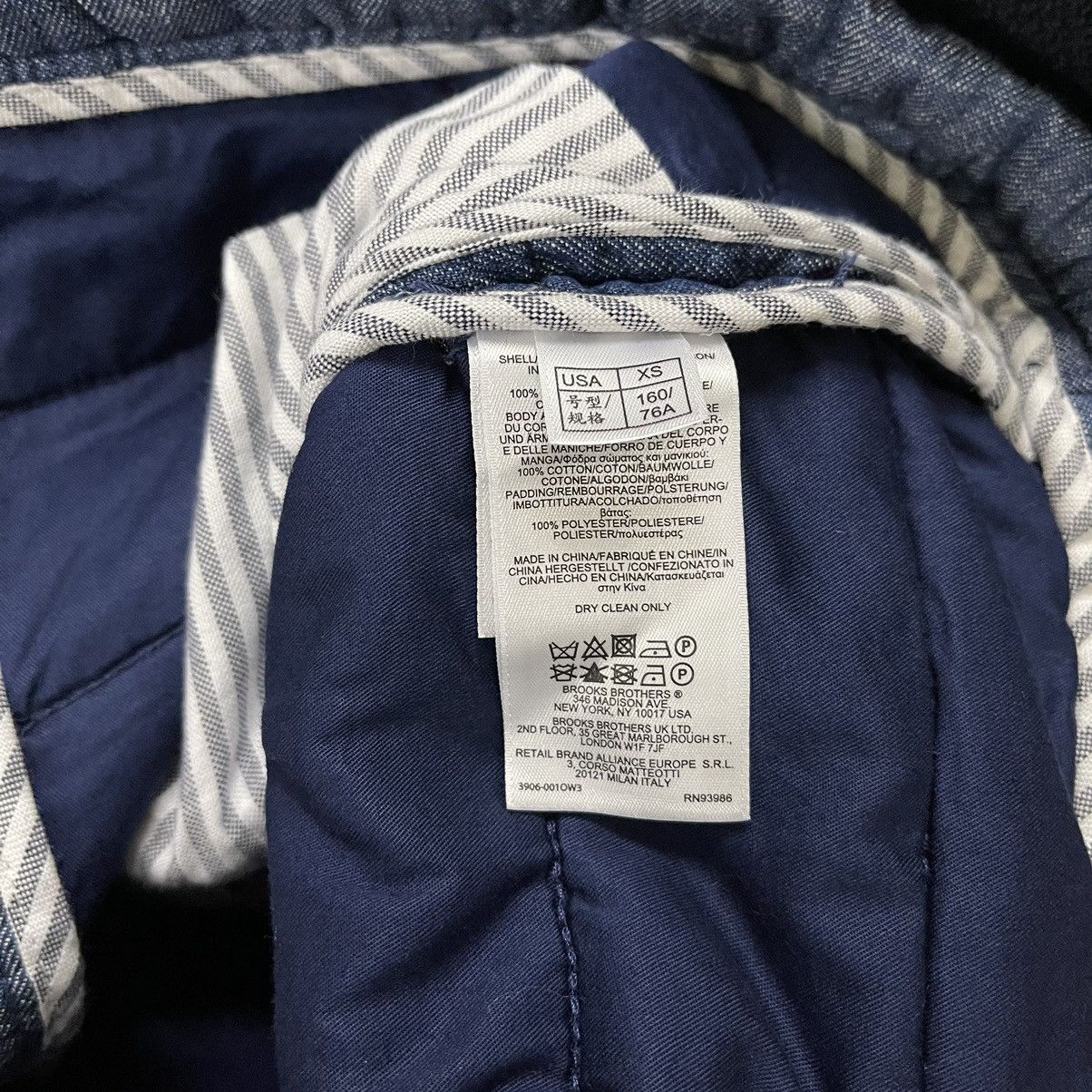 Brooks Brothers Brooks brothers Red Fleece Denim Quilted Jacket Size M / US 6-8 / IT 42-44 - 6 Thumbnail