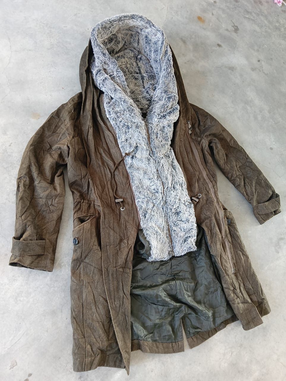 Hysteric Glamour × Le Grande Bleu (L.G.B.) × Tornado Mart 🔥Vintage Tornado Mart Fur Coat like Hysteric Glamour Size US S / EU 44-46 / 1 - 7 Thumbnail