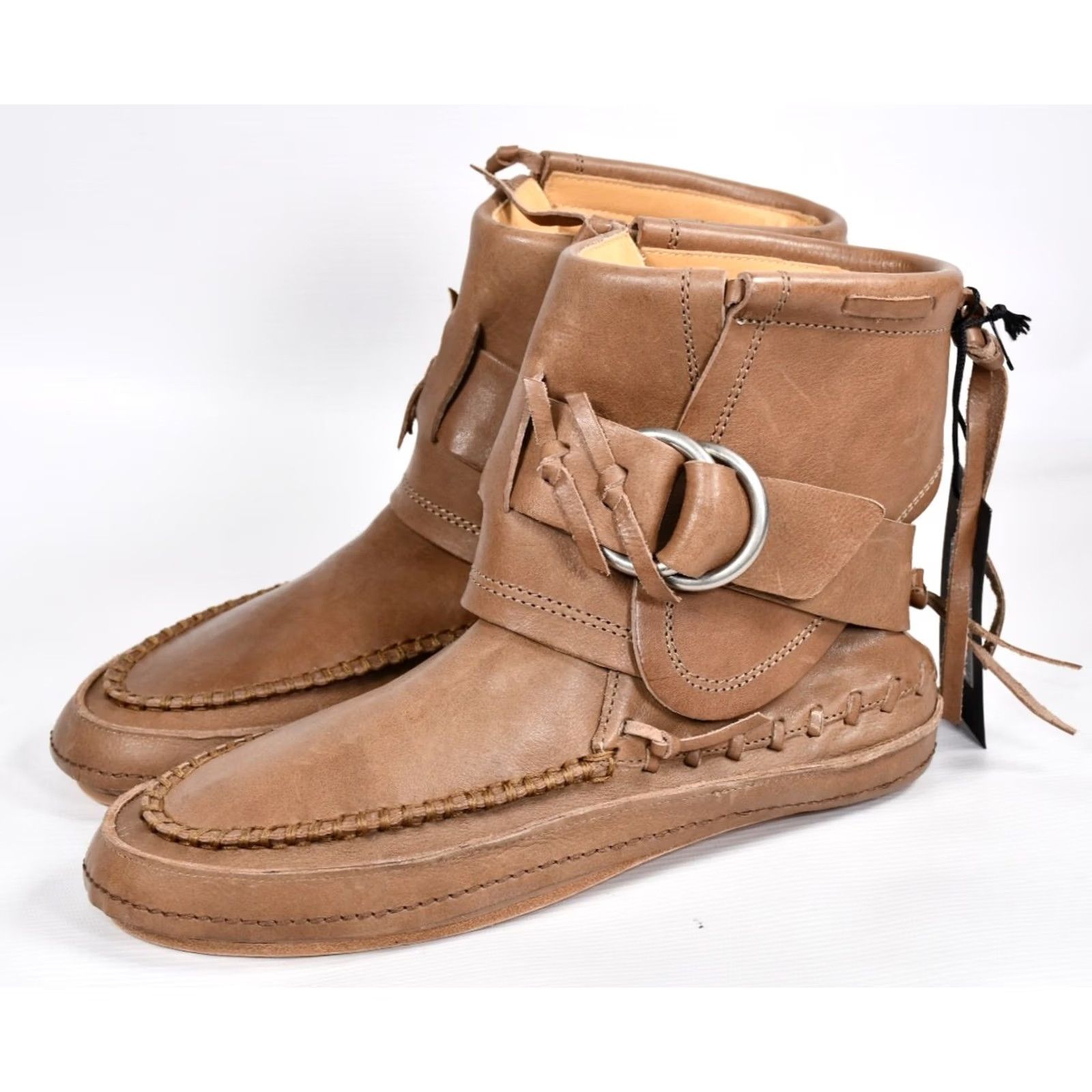 Diesel Diesel Black Gold Boots Leather Men's 10.5 Brown Boots, Diesel Brand, Leather Upper & Insole, Italy, Size US 10.5, EU 44, UK 9.5, Vintage No, Boots Size US 11 / EU 44 - 2 Thumbnail