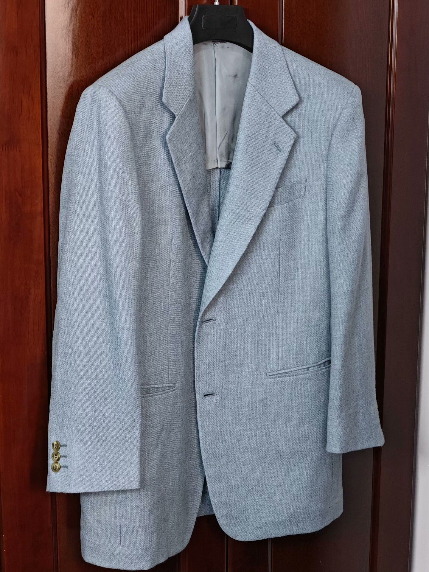 Lanvin Custom Cashmere Silk Suit from Italy Size US M / EU 48-50 / 2 - 1 Thumbnail