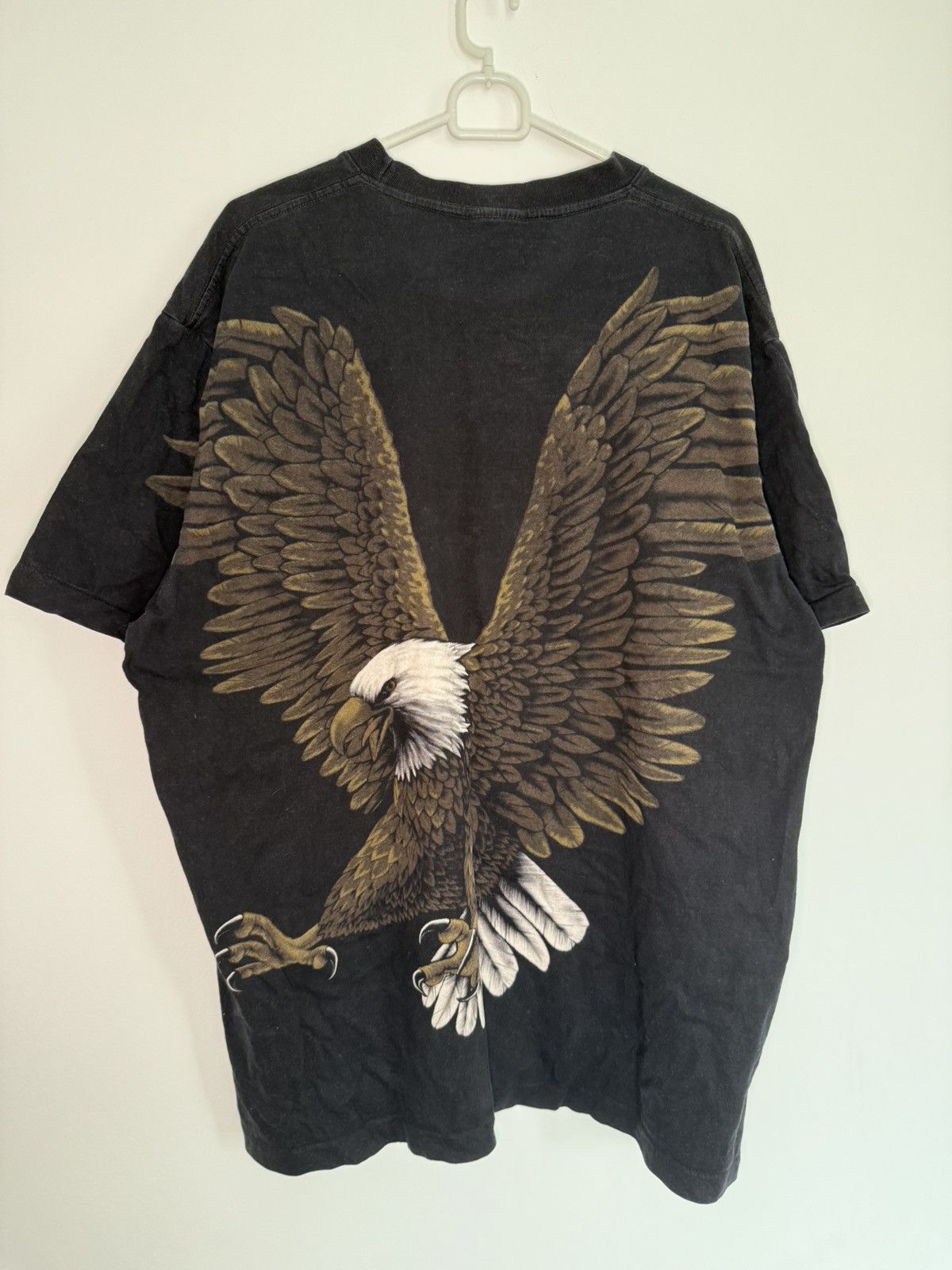 Vintage Liquid Blue American Eagle vintage merch t shirt travis XL Size US XL / EU 56 / 4 - 4 Thumbnail