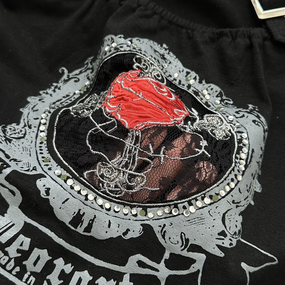 Hysteric Glamour Y2K Cross Heart Hysteric Glamour Mad Punk Vibe Tank Top Size M / US 6-8 / IT 42-44 - 4 Thumbnail
