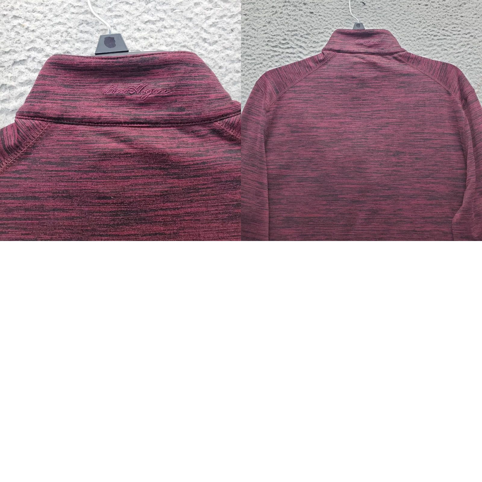 Hogan Ben Hogan Mens Space Dye 1/4 Zip Pullover Shirt Long Sleeve XS? Size US S / EU 44-46 / 1 - 8 Thumbnail