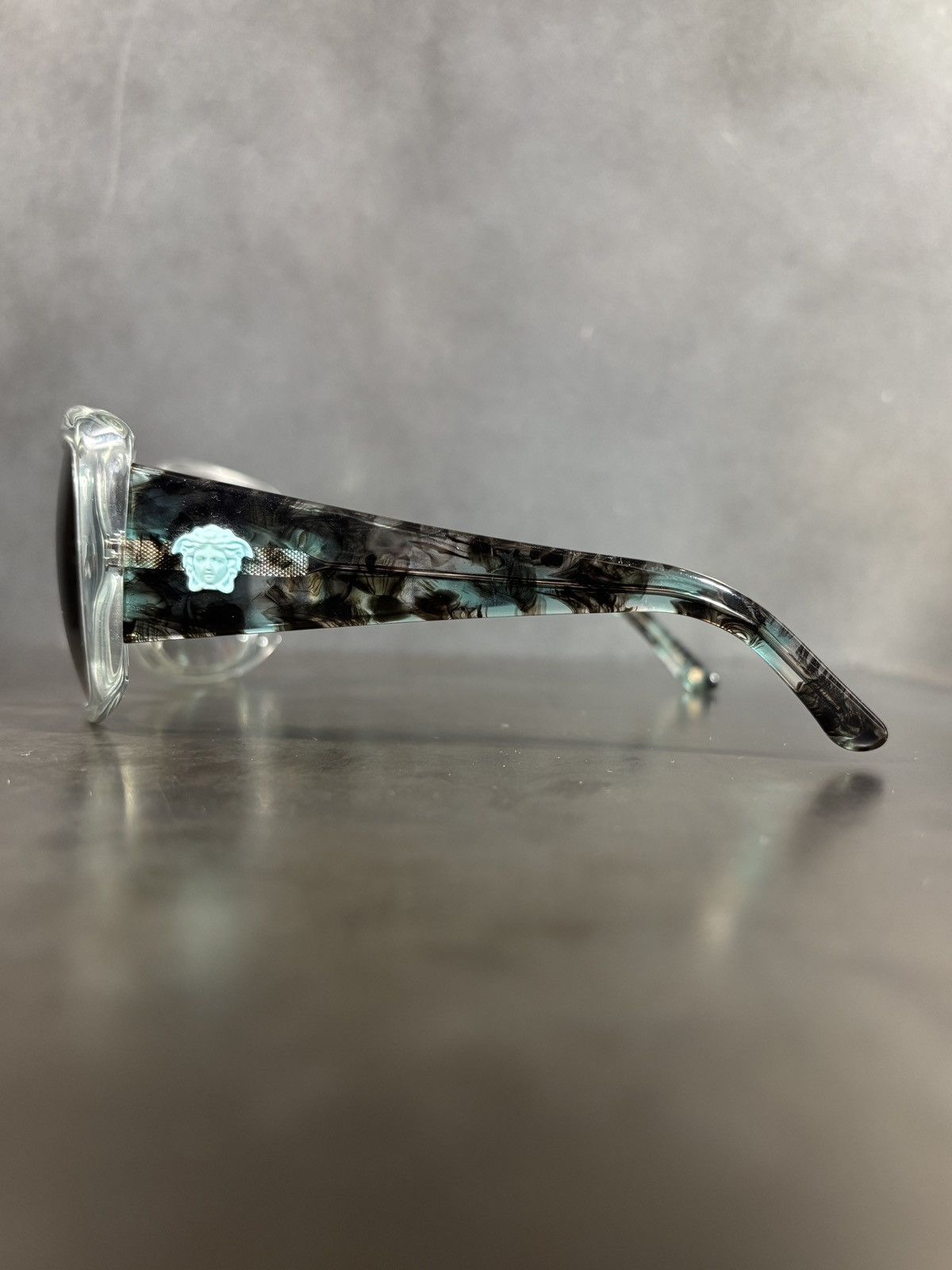 Versace Versace Sunglasses Mod 4235 Medusa Biggie Oversized Blue Size ONE SIZE - 13 Thumbnail