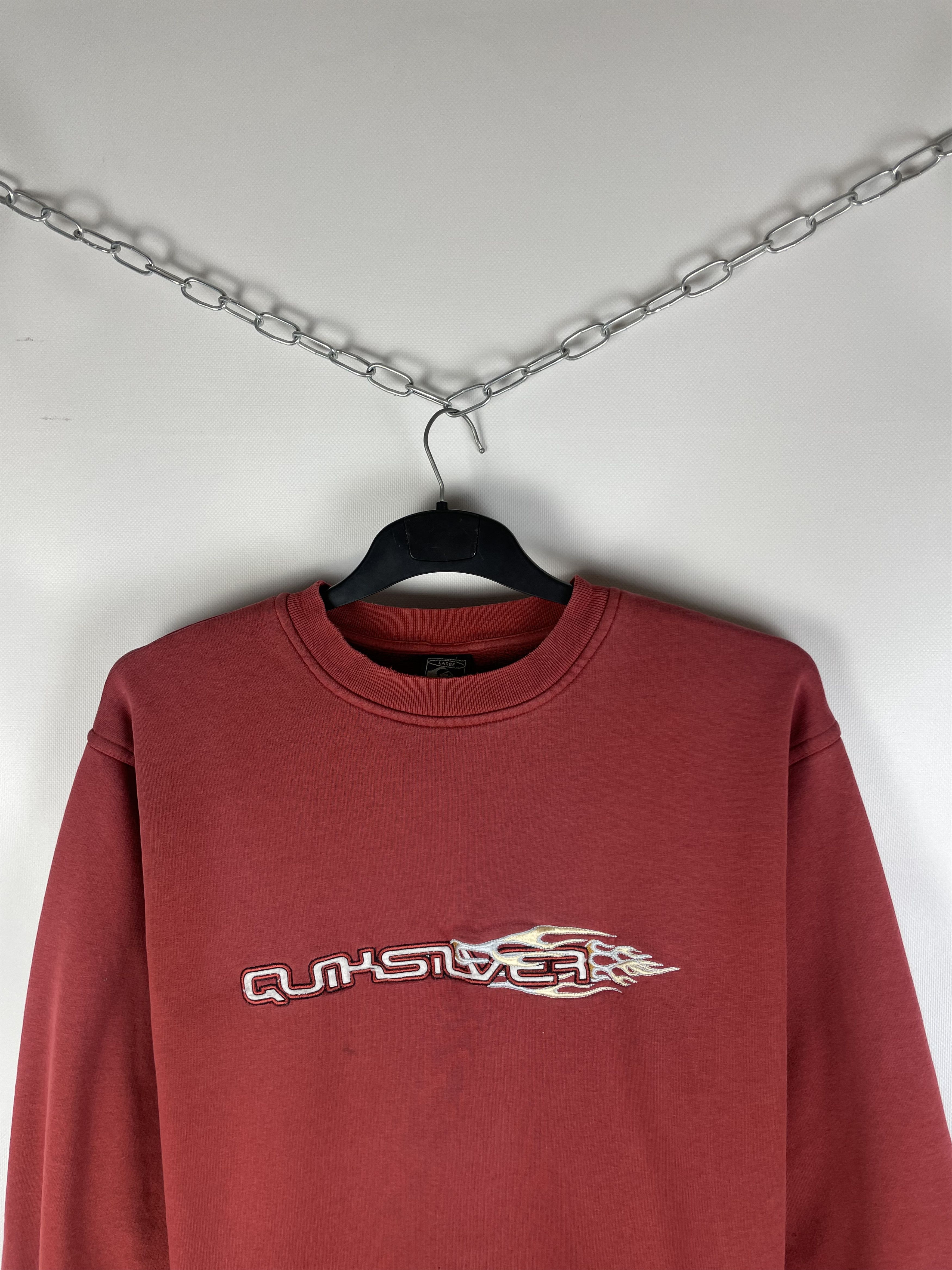 Quiksilver Vintage 90s Surf Quicksilver Sweatshirts Size US L / EU 52-54 / 3 - 2 Thumbnail