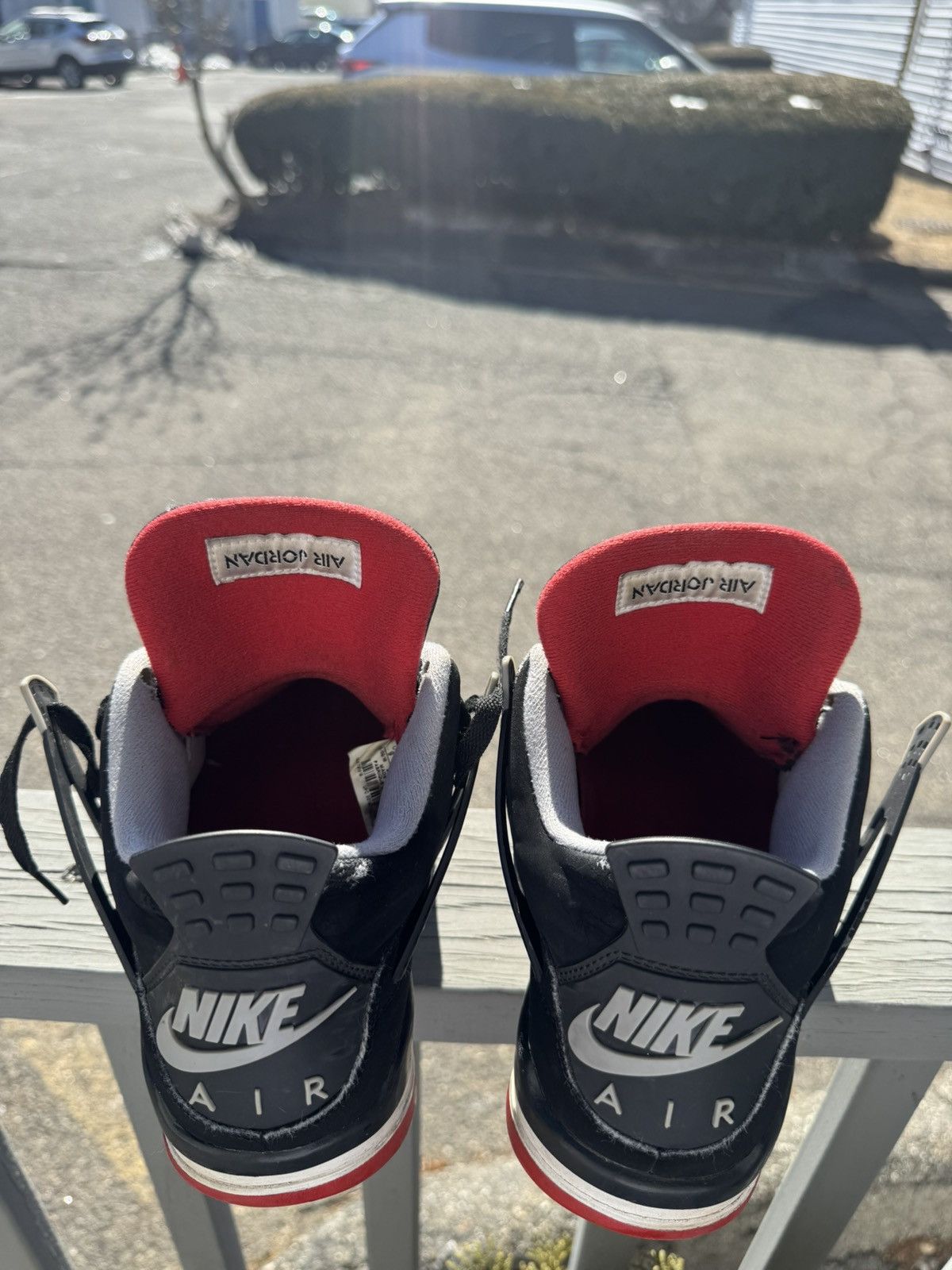 Jordan Brand Jordan Retro 4 Bred Size 9 Size US 9 / EU 42 - 3 Thumbnail