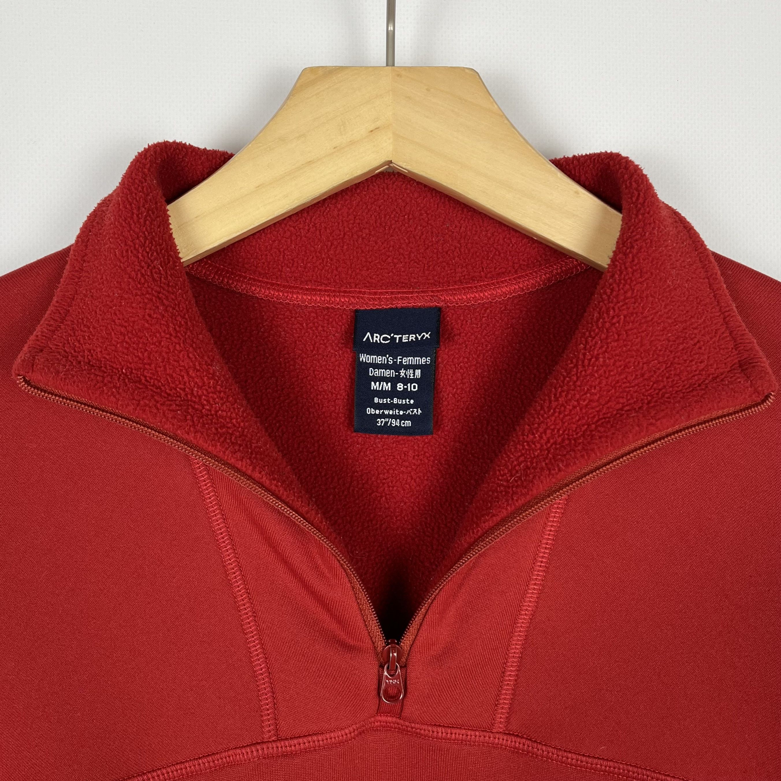 Arc'teryx Arc'teryx Polartec 1/4 Zip Fleece Sweatshirt Size M / US 6-8 / IT 42-44 - 13 Thumbnail