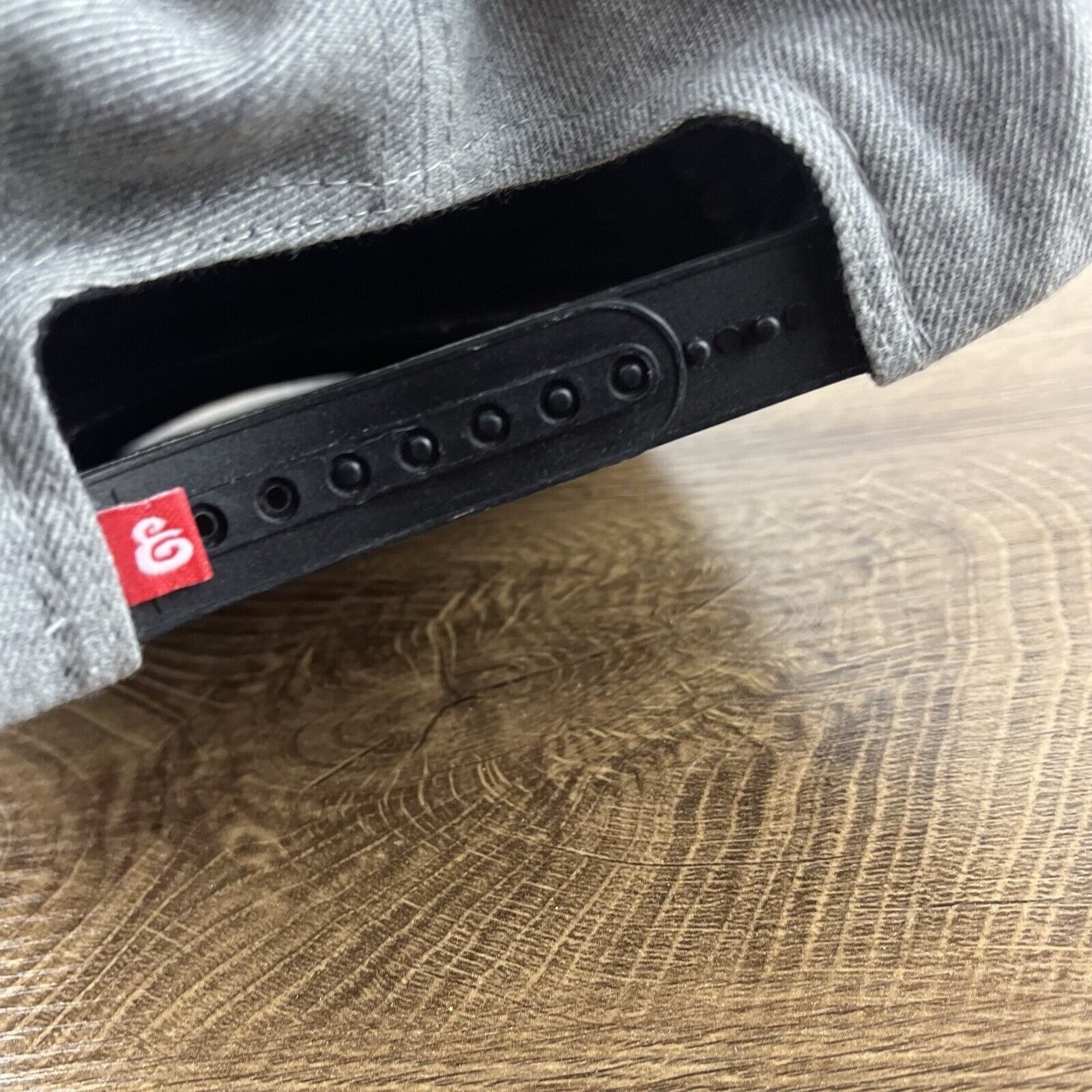 Other E Gray Snapback Hat Gray Adjustable Hat Adult Fit Gray Hat Size ONE SIZE - 10 Thumbnail
