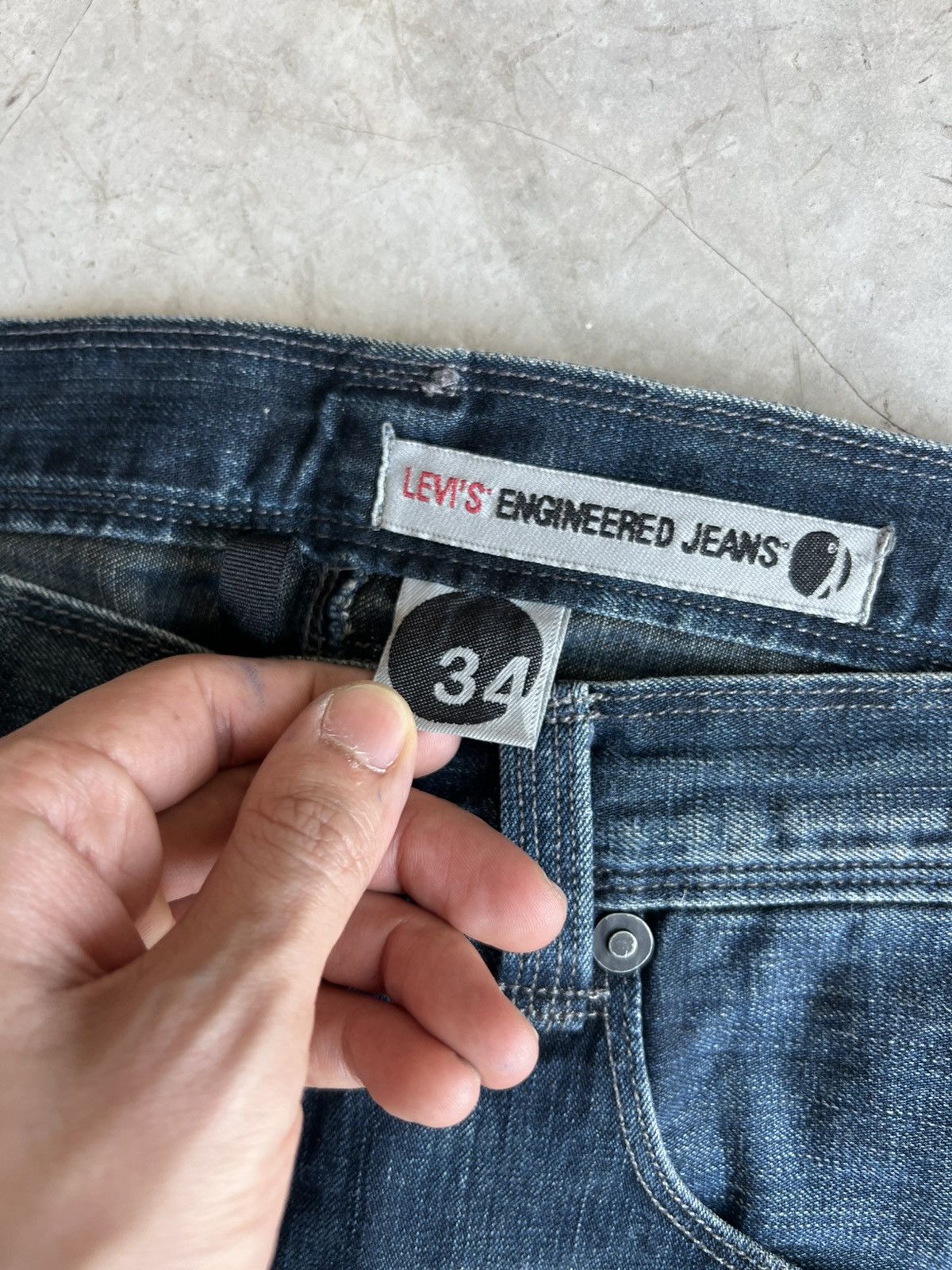 Levi's Levis Engineered Jeans Tag W34 Actual 35x30.5 Size US 34 / EU 50 - 4 Thumbnail