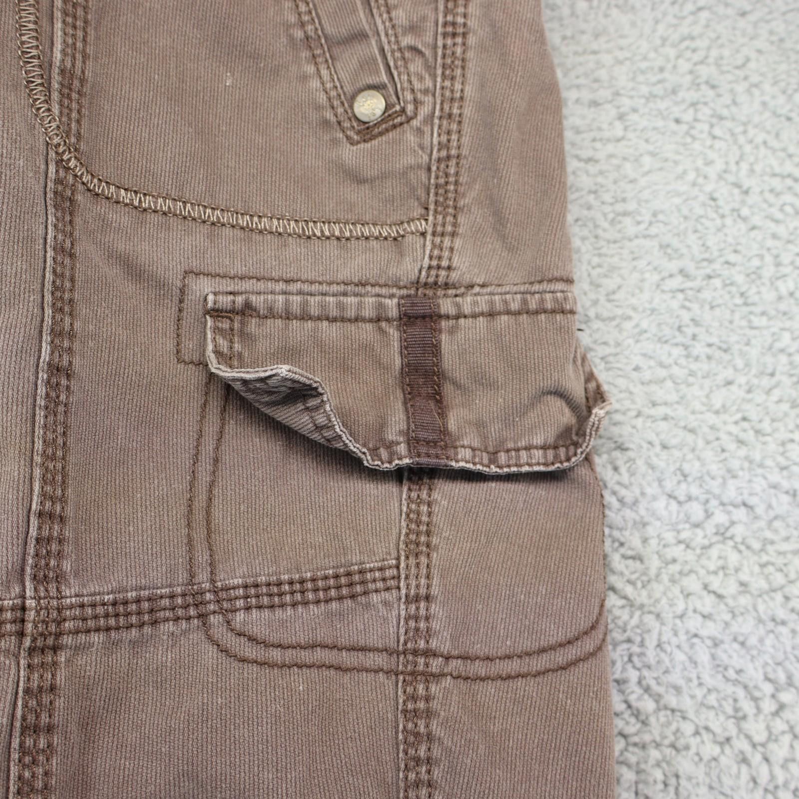 L.E.I. Vtg Cargo Short Girls 15 Brown Cotton L.E.I "Ashley Trouble" Size 24" / US 00 / IT 34 - 2 Thumbnail
