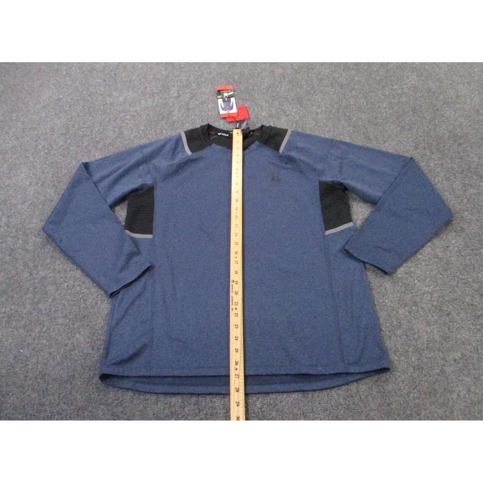 Spyder Spyder Shirt Mens M Active Sport Athletic Reflective Performance Track Logo NEW Size US M / EU 48-50 / 2 - 3 Thumbnail
