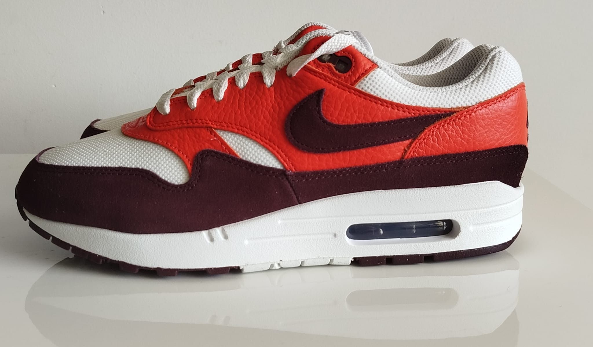 Nike Nike Air Max 1 Burgundy Crush Size US 11.5 / EU 44-45 - 2 Thumbnail
