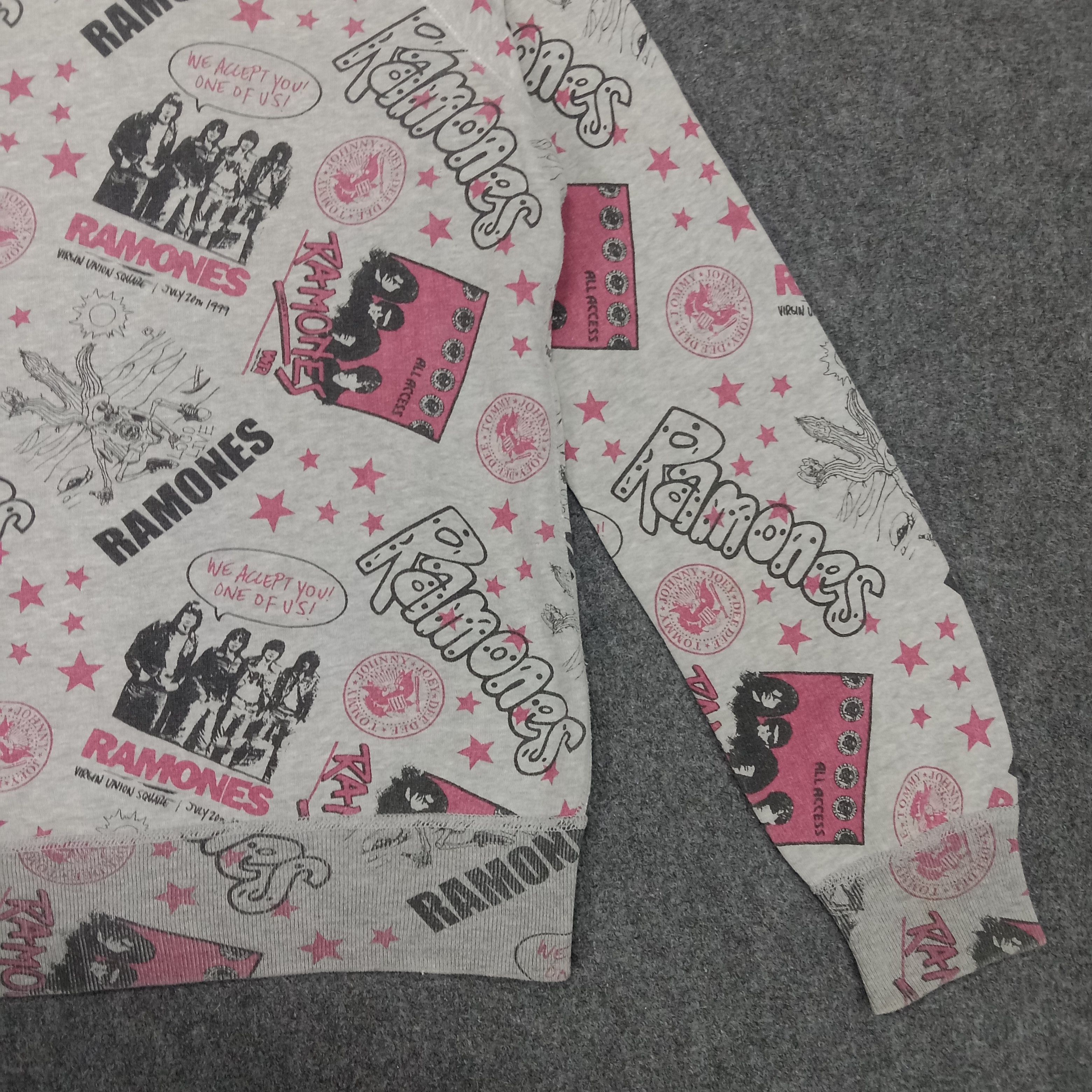 Band Tees Hysteric Glamour X Ramones Japanese Brand Hoodies Size XS / US 0-2 / IT 36-38 - 7 Thumbnail