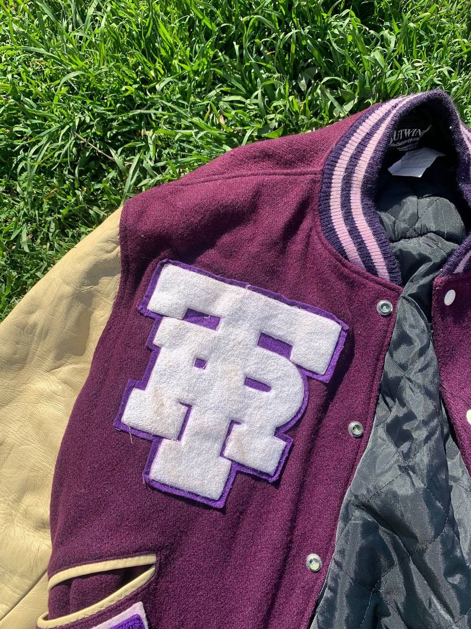 Vintage Very Rare BUTWIN Varsity Club American Bomber Leather 90s Size US M / EU 48-50 / 2 - 4 Thumbnail