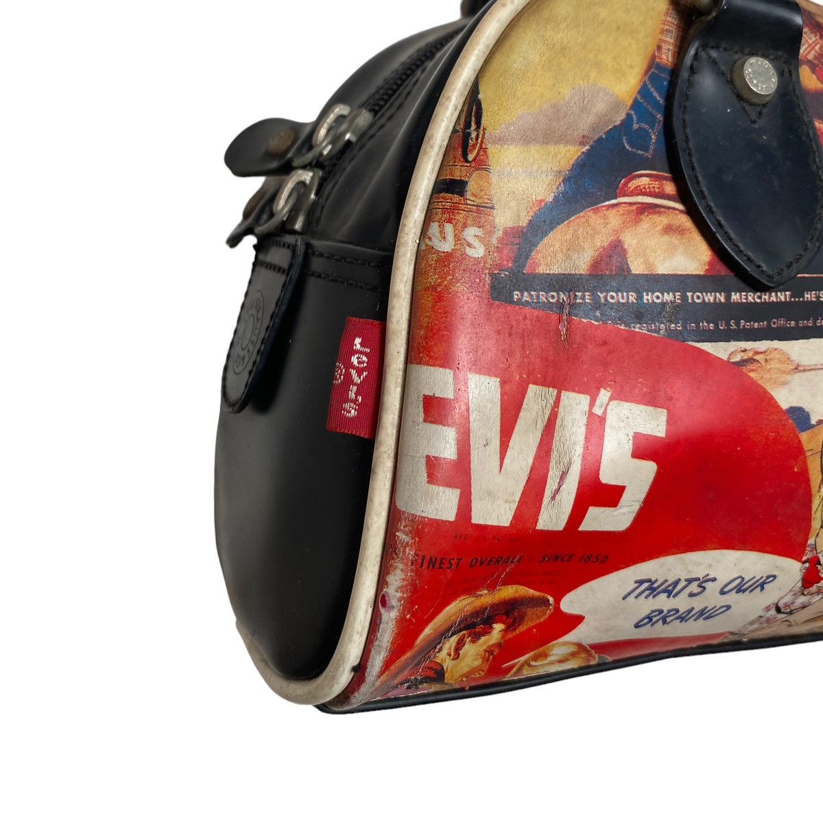 Levi's Vintage Brand Levi’s Saddleman Fullprint Handbag 2000s Size ONE SIZE - 3 Thumbnail
