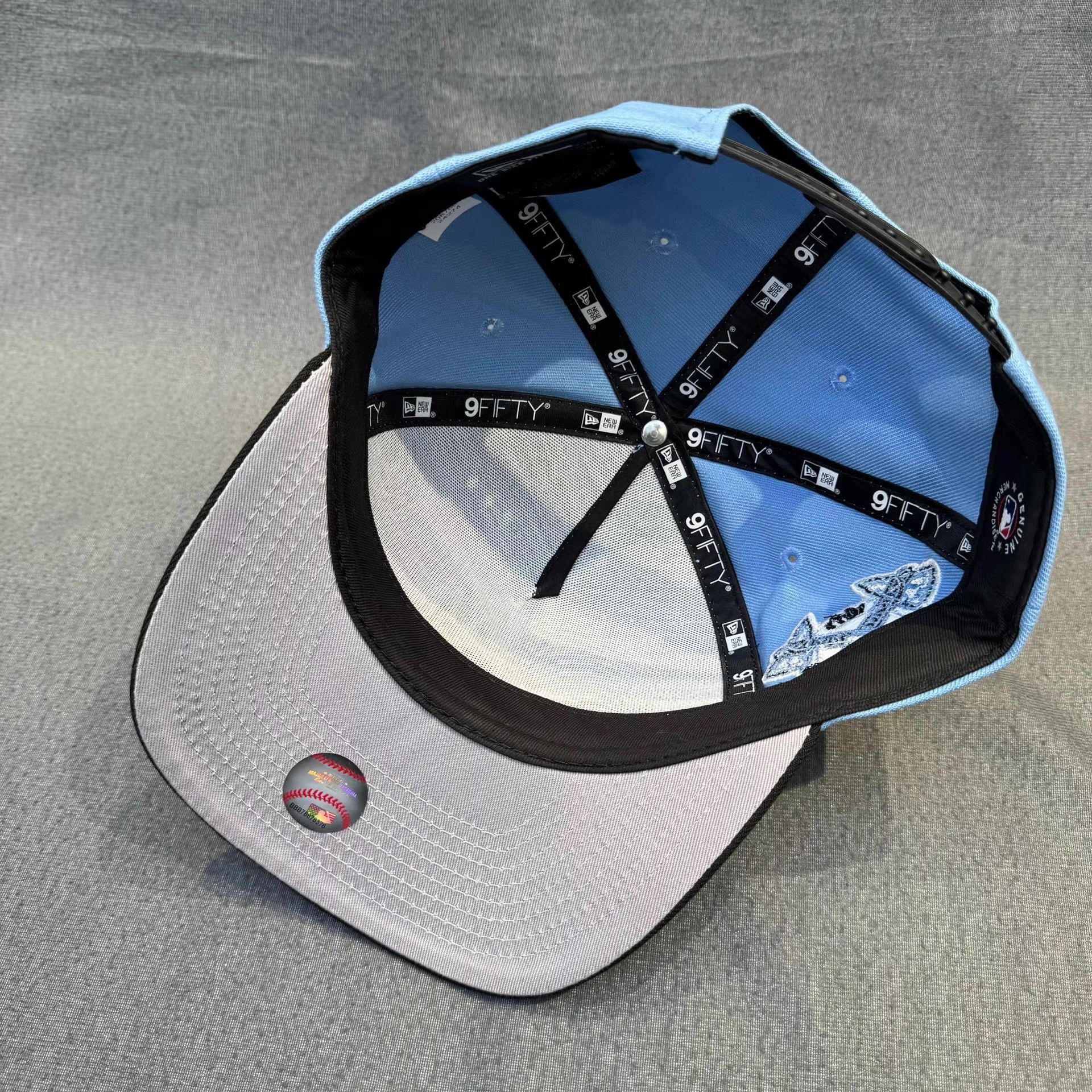 New Era New Era Baseball Cap Flat Brim Hat Q5 Size ONE SIZE - 6 Thumbnail