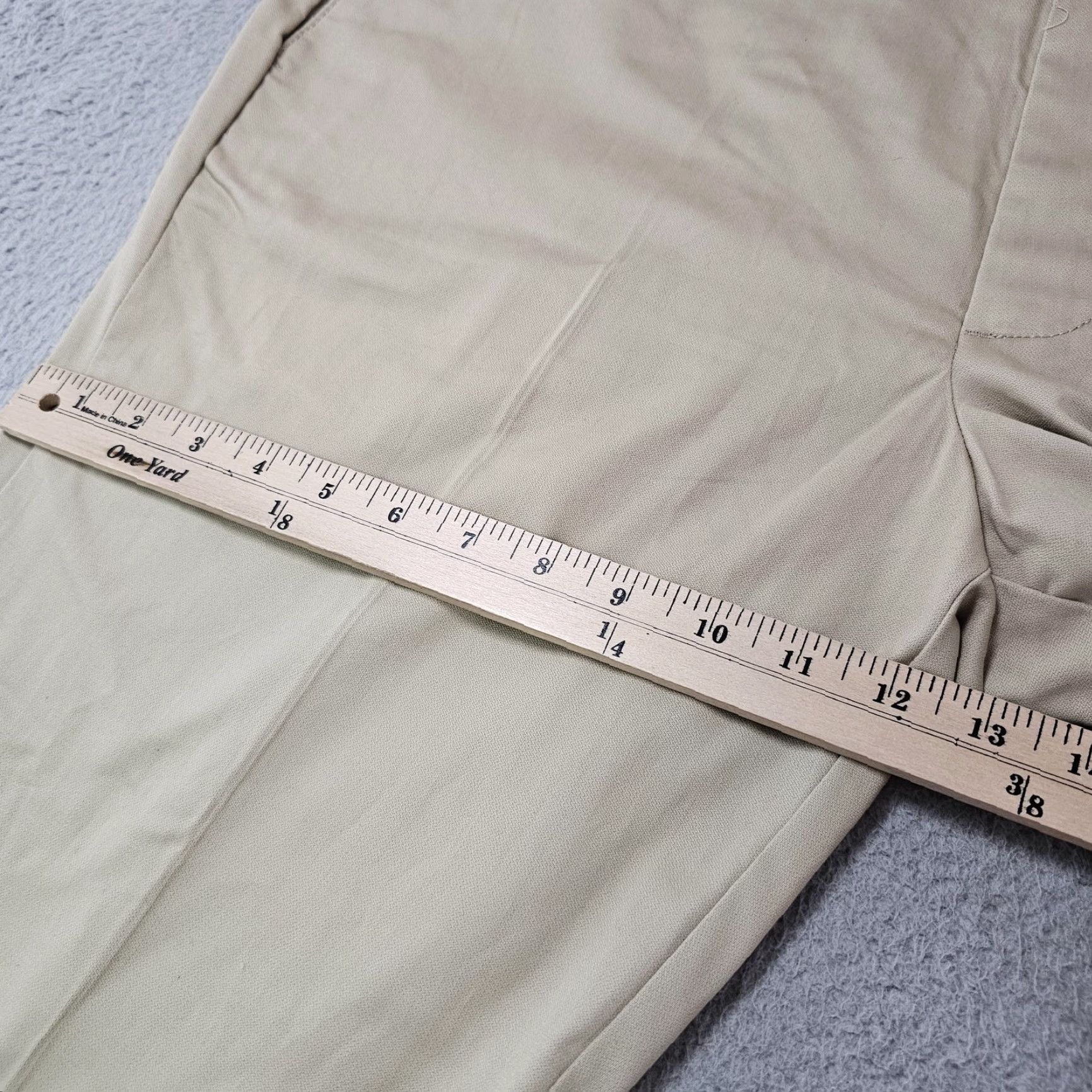 Vintage Goodfellow & Co Pants Mens 36x28 Khaki Slim Chino Flat Front Stretch Pocket Tapered Modern Casual Business Mens Size US 36 / EU 52 - 5 Thumbnail