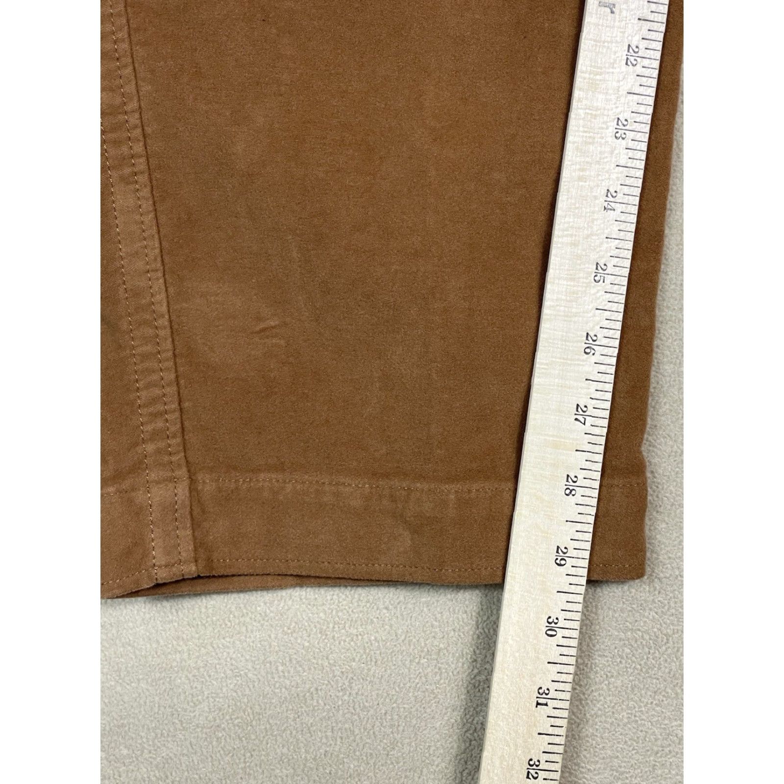 Ermenegildo Zegna Zegna Pants Mens 37 Brown Plated Casual Luxury Designer Pant Adult NWT Size US 37 - 7 Thumbnail
