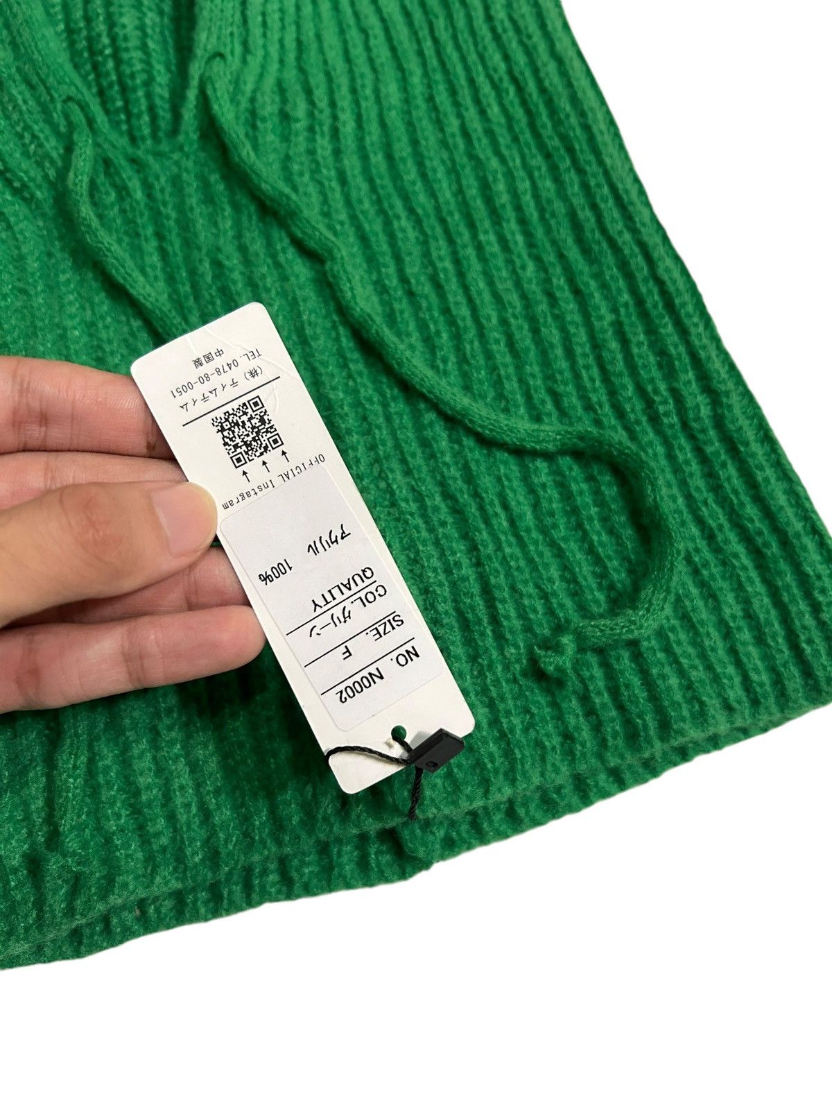 Japanese Brand × Kapital × Vintage Balaclava Maksed Japanese Brand with tags knitt Rare🎌☠️☠️ Size ONE SIZE - 6 Thumbnail