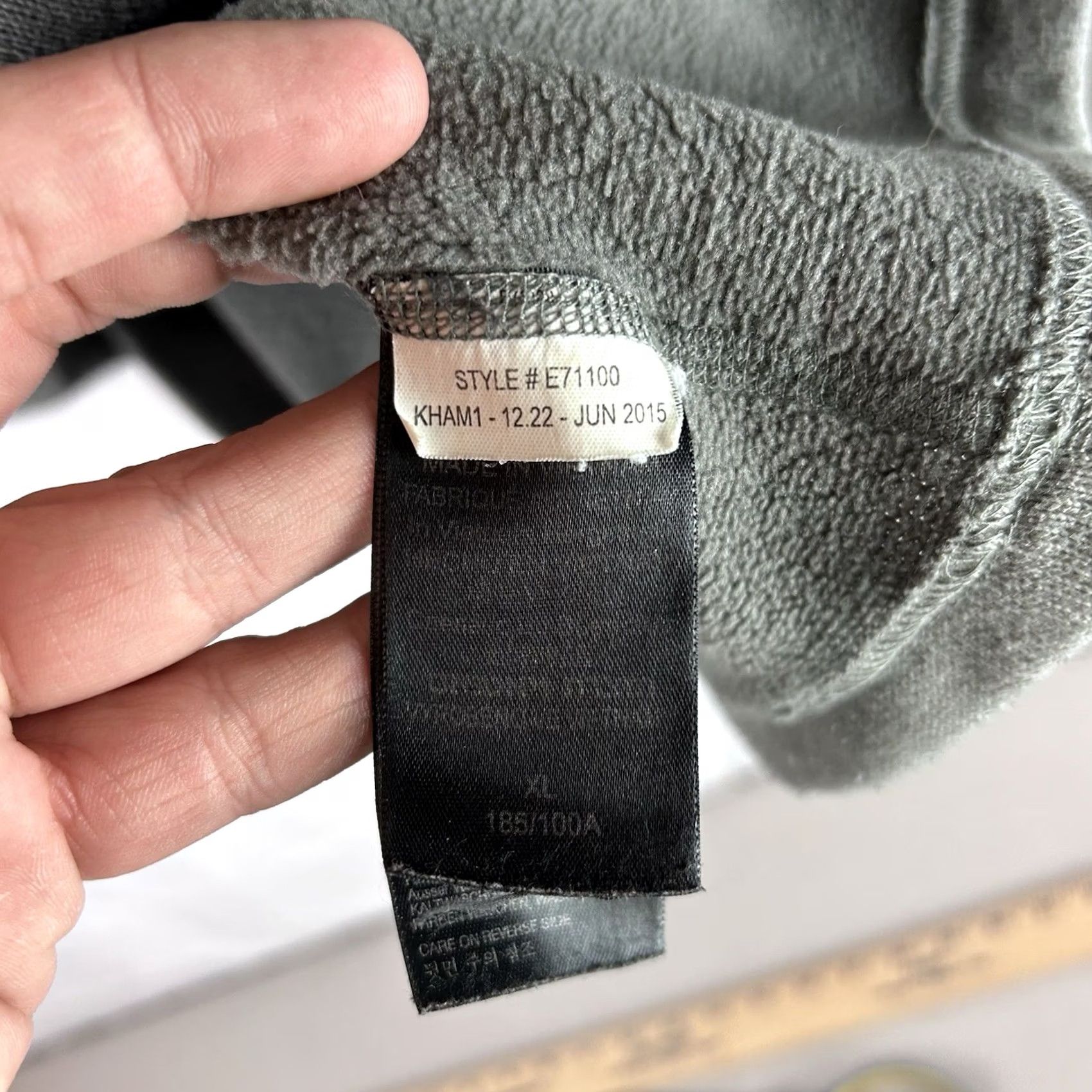 Marmot Marmot Shirt Mens XL Gray Sweater Knit Zip Sweatshirt Pullover Fleece E71100 Size US XL / EU 56 / 4 - 6 Thumbnail
