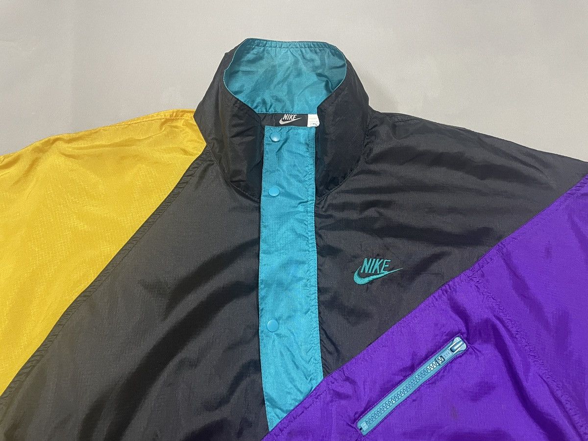 Nike × Vintage Vintage nike flight windbreaker jacket Size US L / EU 52-54 / 3 - 2 Thumbnail