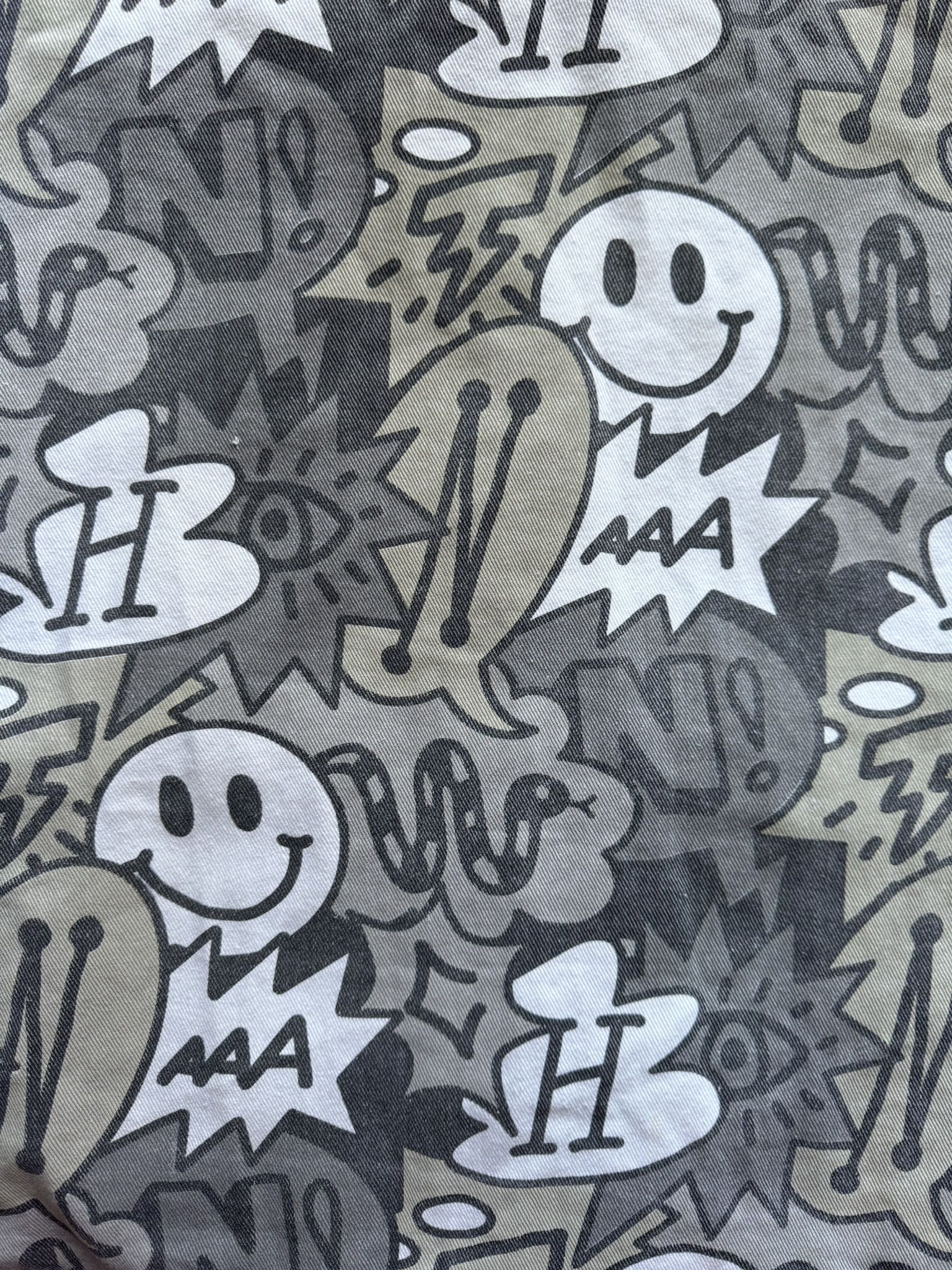 Market SMILEY© Speech Bubble Denim Jacket Size US XXL / EU 58 / 5 - 5 Thumbnail