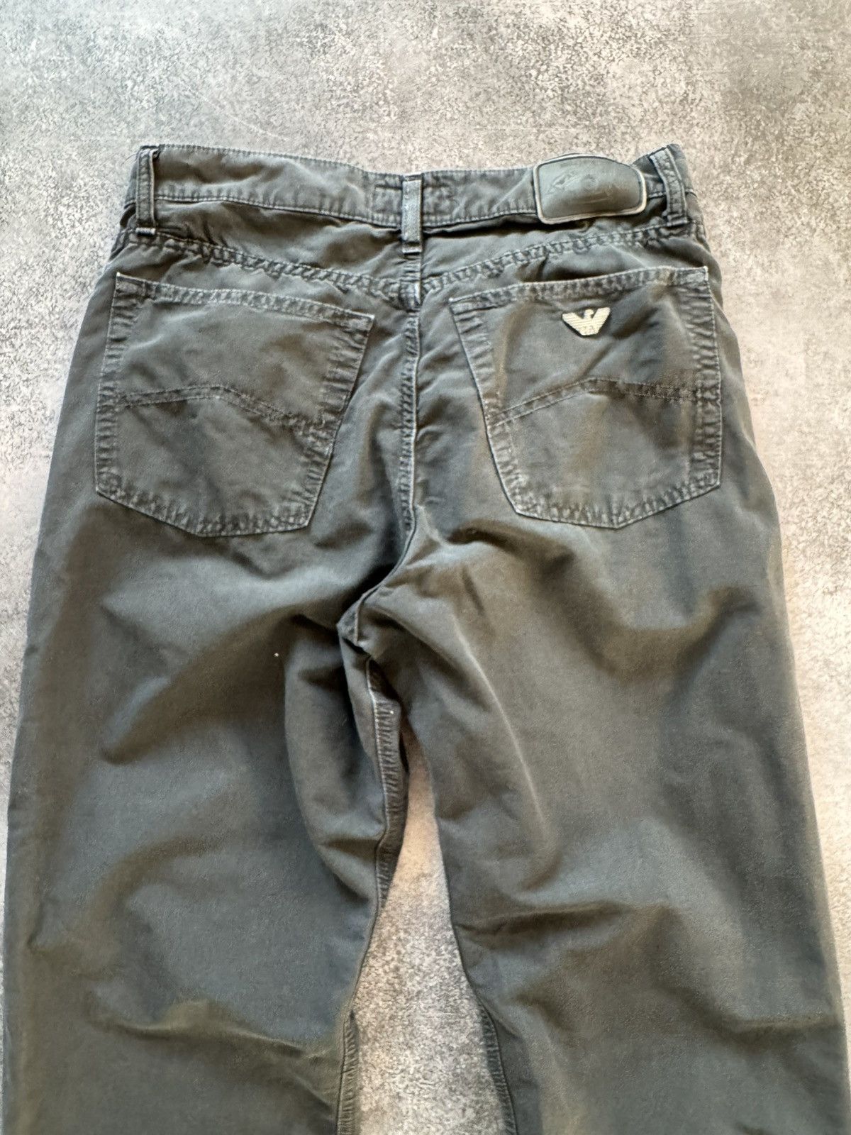Armani ARMANI VINTAGE METAL LOGO JEANS IF SIX WAS NINE LGB GLAMOUR Size US 30 / EU 46 - 2 Thumbnail