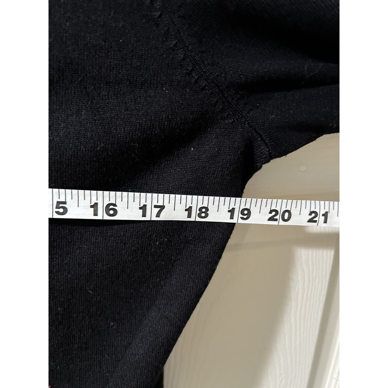 Adrianna Papell Adrianna Papell Sweater Black Red Size M A001798 Size M / US 6-8 / IT 42-44 - 4 Thumbnail
