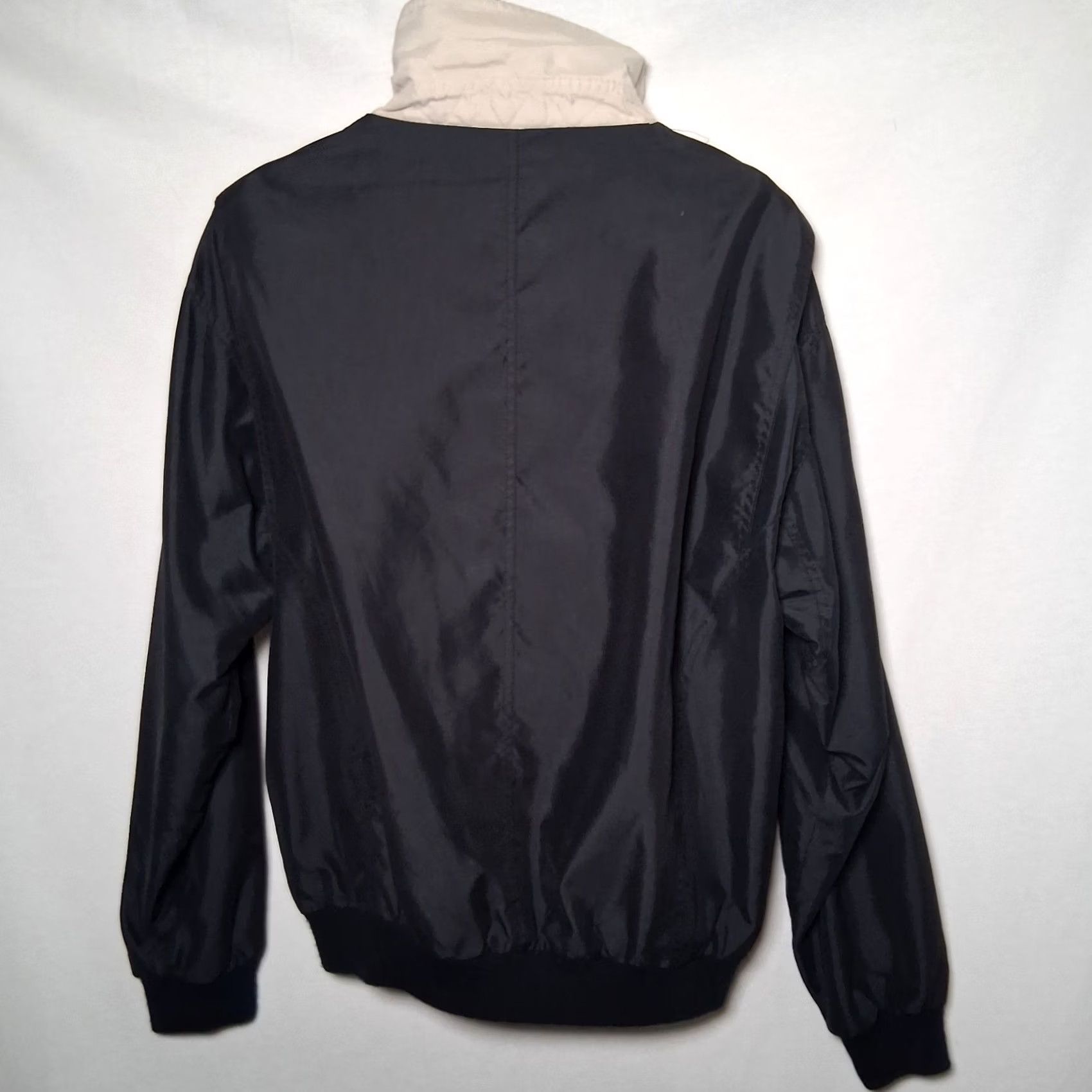 Vintage Vintage Fahrenheit Bomber Jacket Men M Black Lightweight Softshell Polyester Lined Embroidered West Virginia Ski Resort Theme Size US M / EU 48-50 / 2 - 3 Thumbnail