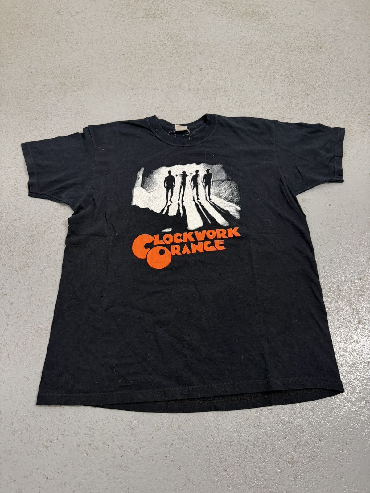 Band Tees Vintage Clock Work Orange Screen Stars Band Tee Size US L / EU 52-54 / 3 - 4 Thumbnail