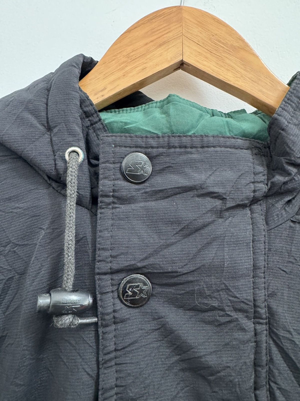 Starter Vintage 90's Starter Big Logo Embroidery Jacket Pullover Size US XL / EU 56 / 4 - 7 Thumbnail