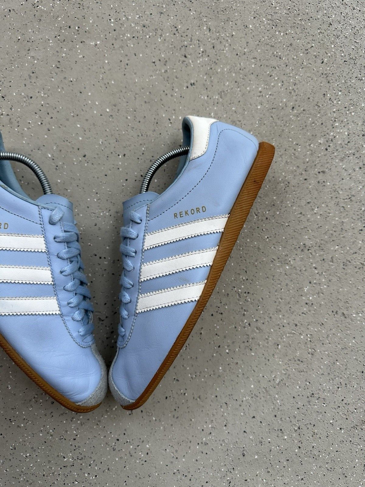 Adidas Adidas Vintage Record 2000`s Sneakers Shoes Trainers 2003 Size US 8.5 / EU 41-42 - 4 Thumbnail