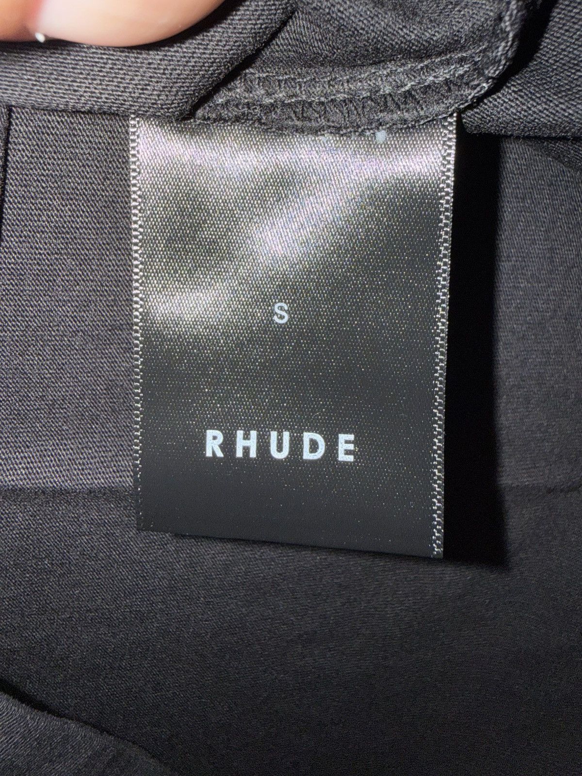 Rhude Rhude Black Logo Pocket T-Shirt Size US S / EU 44-46 / 1 - 6 Thumbnail