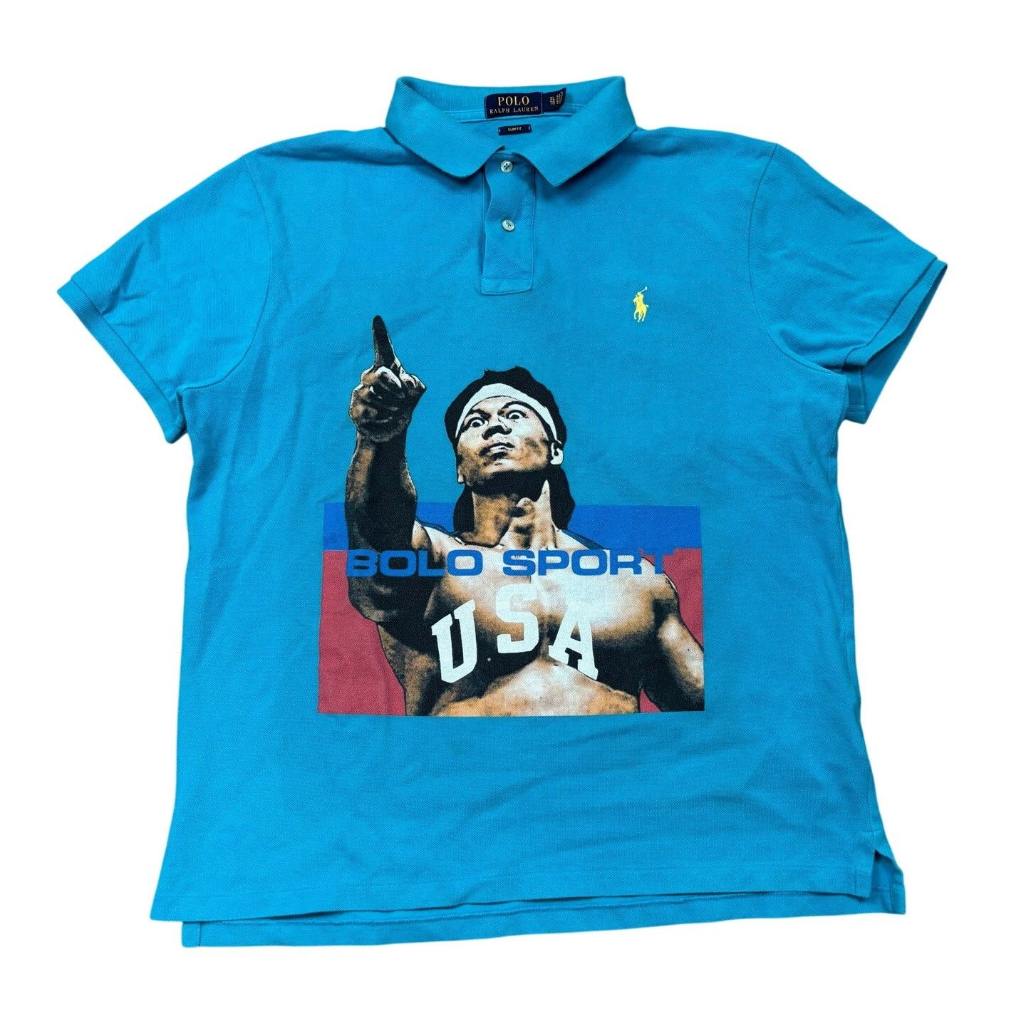 Polo Ralph Lauren Polo Ralph Lauren Bolo Sport USA Slim fit Polo Shirt Mens XL Size US XL / EU 56 / 4 - 1 Thumbnail