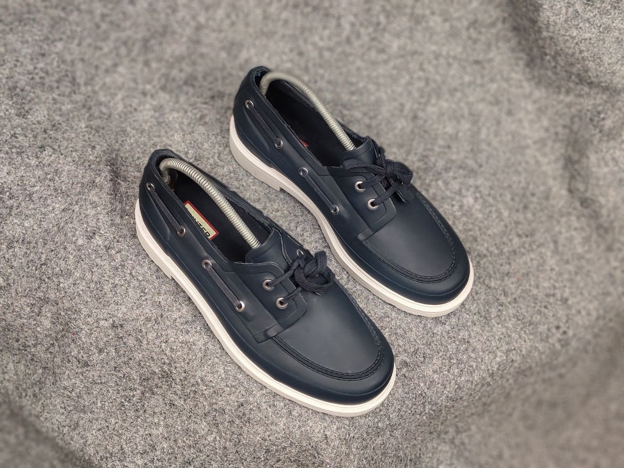 Hunter Hunter original Deck Casual Shoes Waterproof Navy Blue Size US 10 / EU 43 - 13 Thumbnail