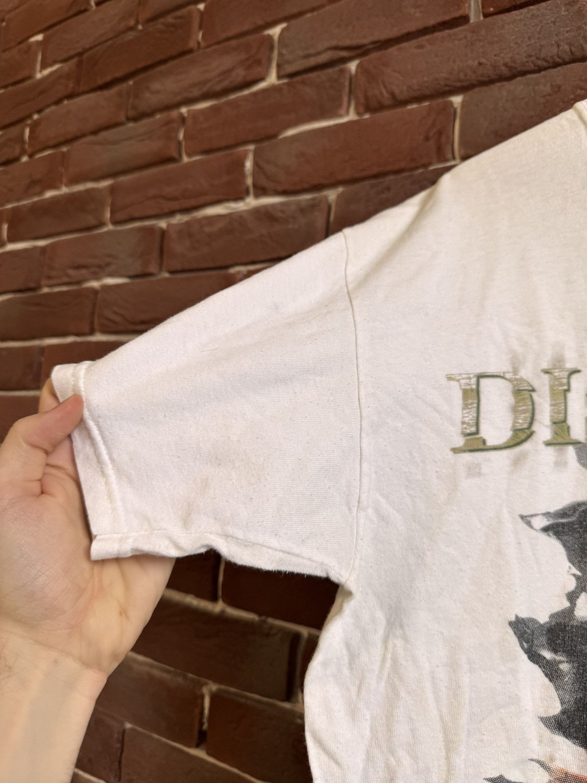 Band Tees Vintage 00s Disturbed Asylum Metal Band Tee White L Size US L / EU 52-54 / 3 - 6 Thumbnail