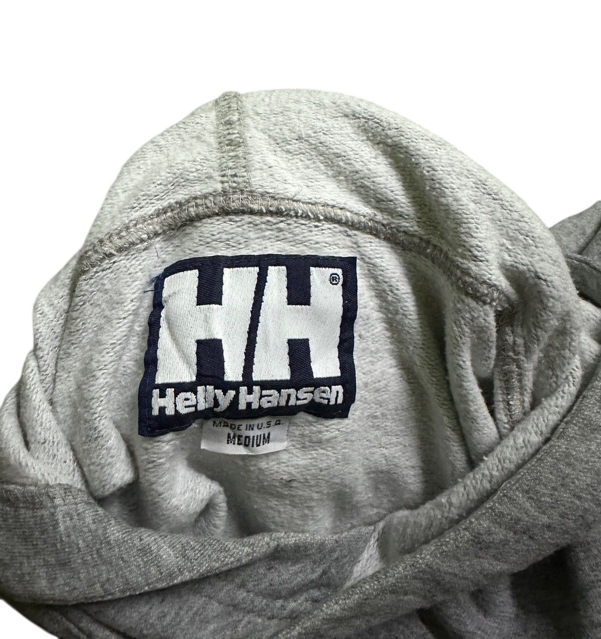 Helly Hansen vintage 1990s Helly Hansen Sea Gear grey hoodie Size US M / EU 48-50 / 2 - 7 Thumbnail