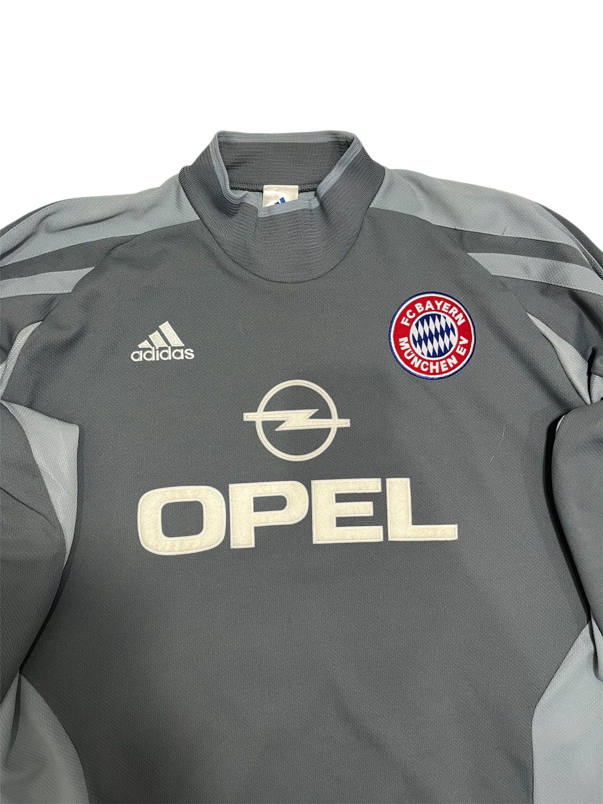 Vintage Bayern Munich Oliver Kahn 1 Soccer Jersey Opel RARE 2000’s Size US XL / EU 56 / 4 - 3 Thumbnail