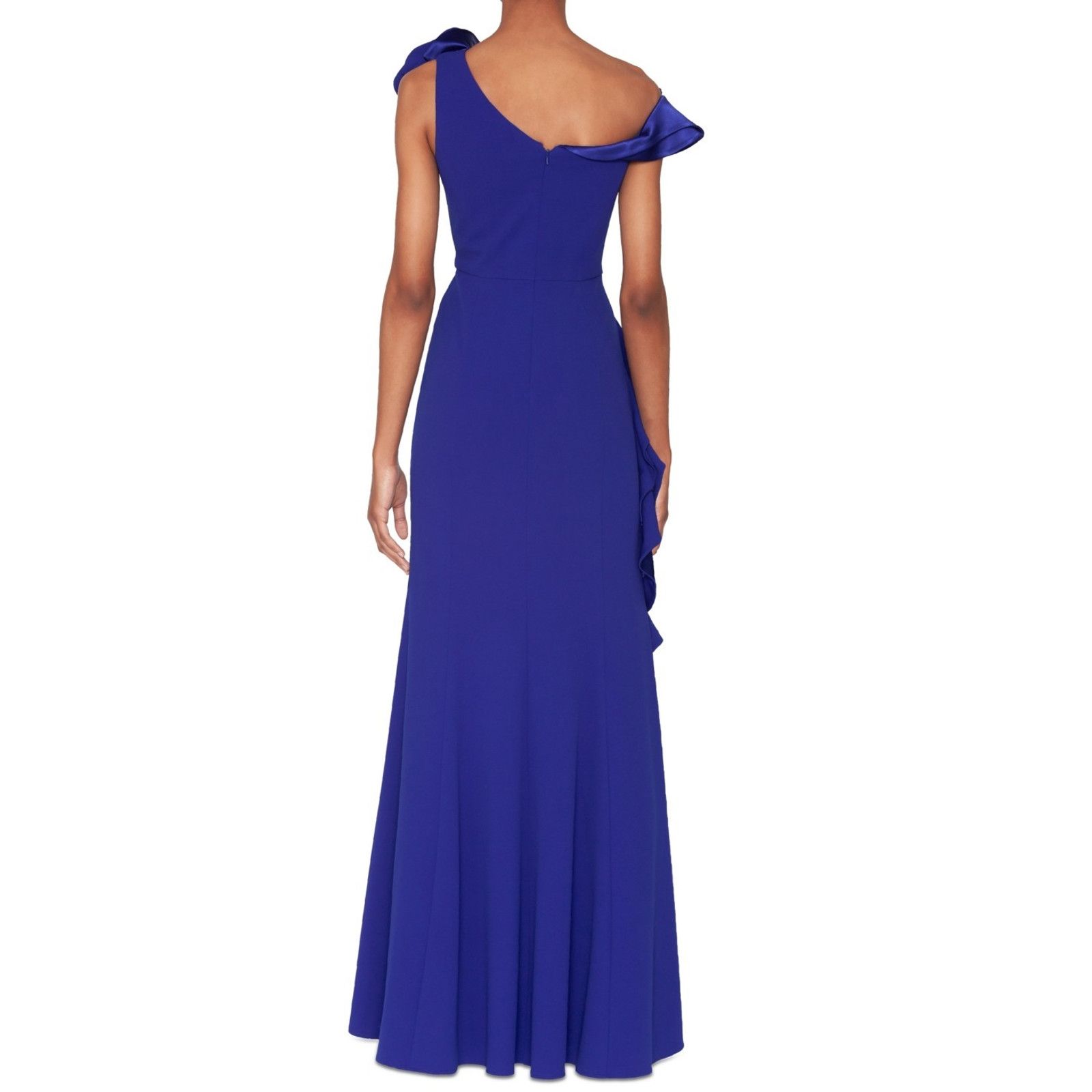 Other White Tie by Shani Asymmetric Ruffled Sleeveless Gown Women Size M / US 6-8 / IT 42-44 - 4 Thumbnail