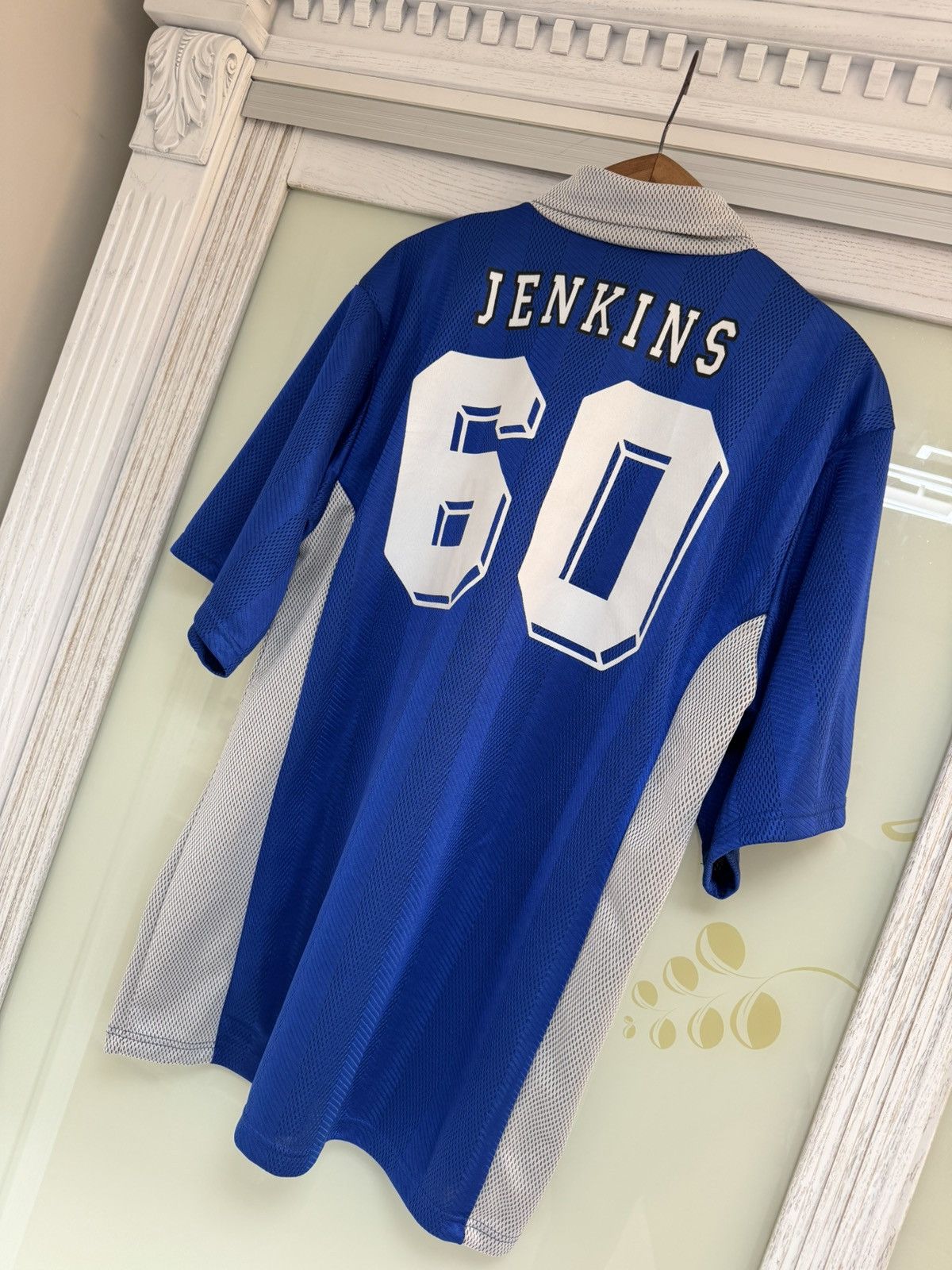 Asics Vintage Millwall 1997-1998 Home Soccer Jersey Football Kit Size US XL / EU 56 / 4 - 7 Thumbnail