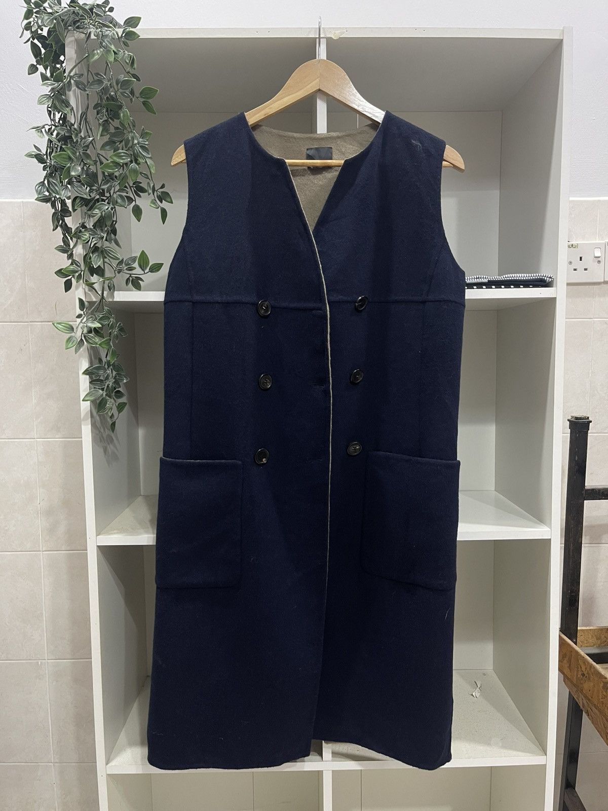 Fendi Fendi Sleeveless Wool Coat Size M / US 6-8 / IT 42-44 - 1 Thumbnail