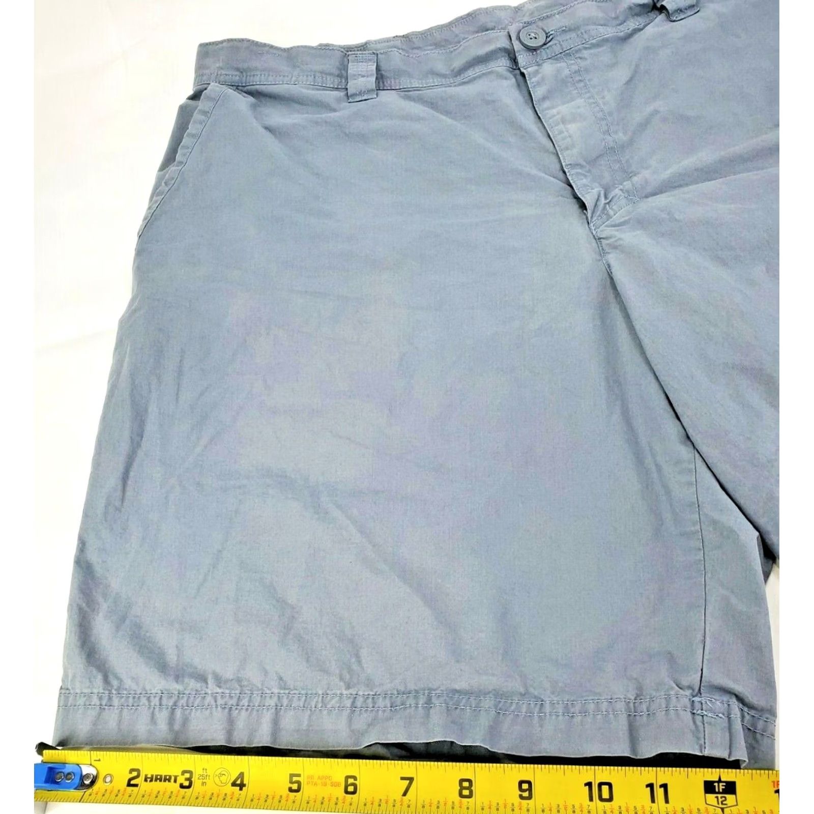 Vintage Columbia Chino Golf Shorts Men 40 (9" Inseam) Gray Pockets Outdoor Casual Muscled Regular (XXL) Size US 40 / EU 56 - 2 Thumbnail