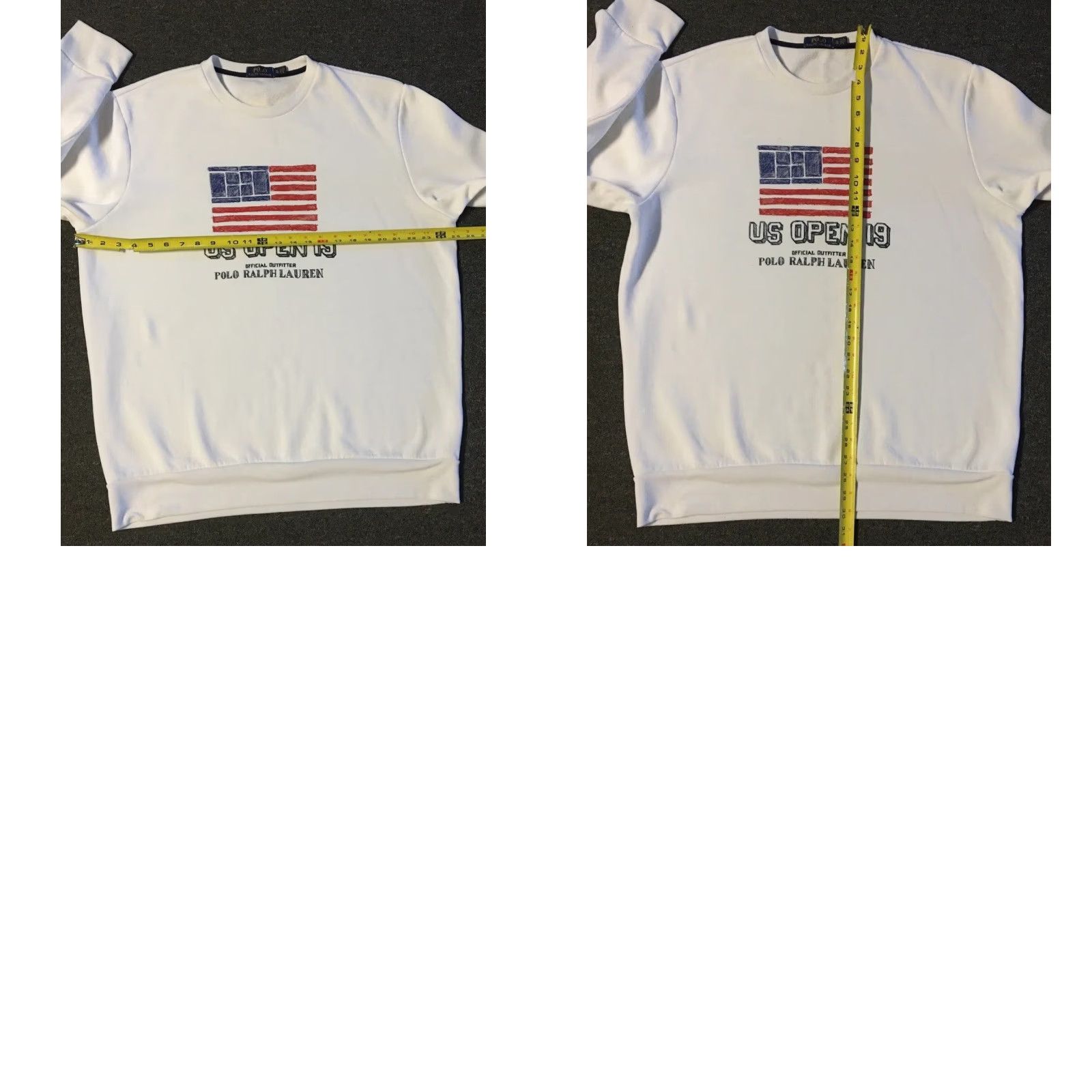 Polo Ralph Lauren Polo Ralph Lauren US Open Official Outfitter Flag Sweatshirt XL Hoodie Men White Vintage US Open Official Outfitter Flag Sweatshirt XL Men White Vtg Size US XL / EU 56 / 4 - 8 Thumbnail