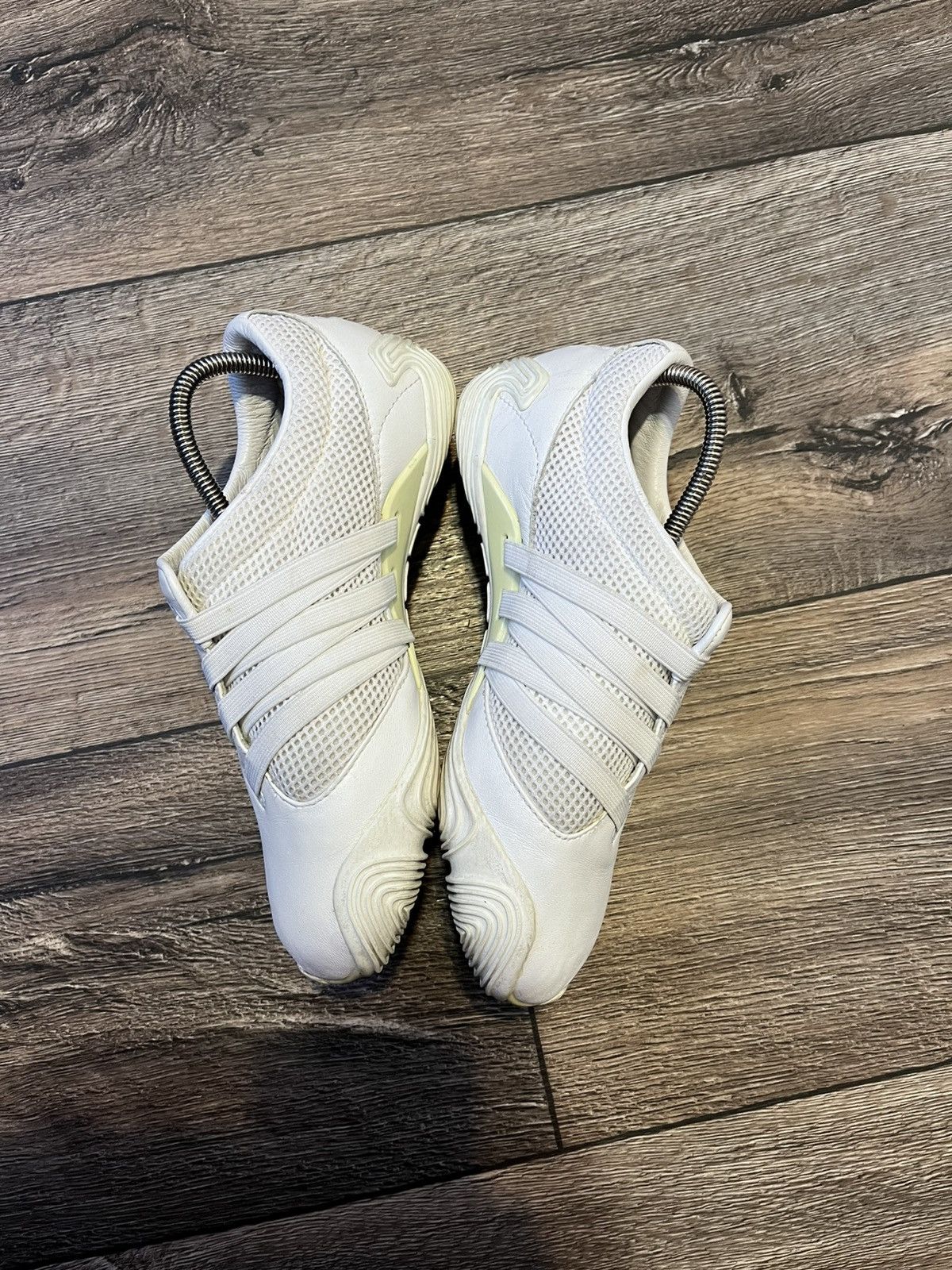 Puma × Vintage Vintage Puma Mostro Speed Cat Y2K White Leather Sneakers Size US 6.5 / IT 36.5 - 3 Thumbnail